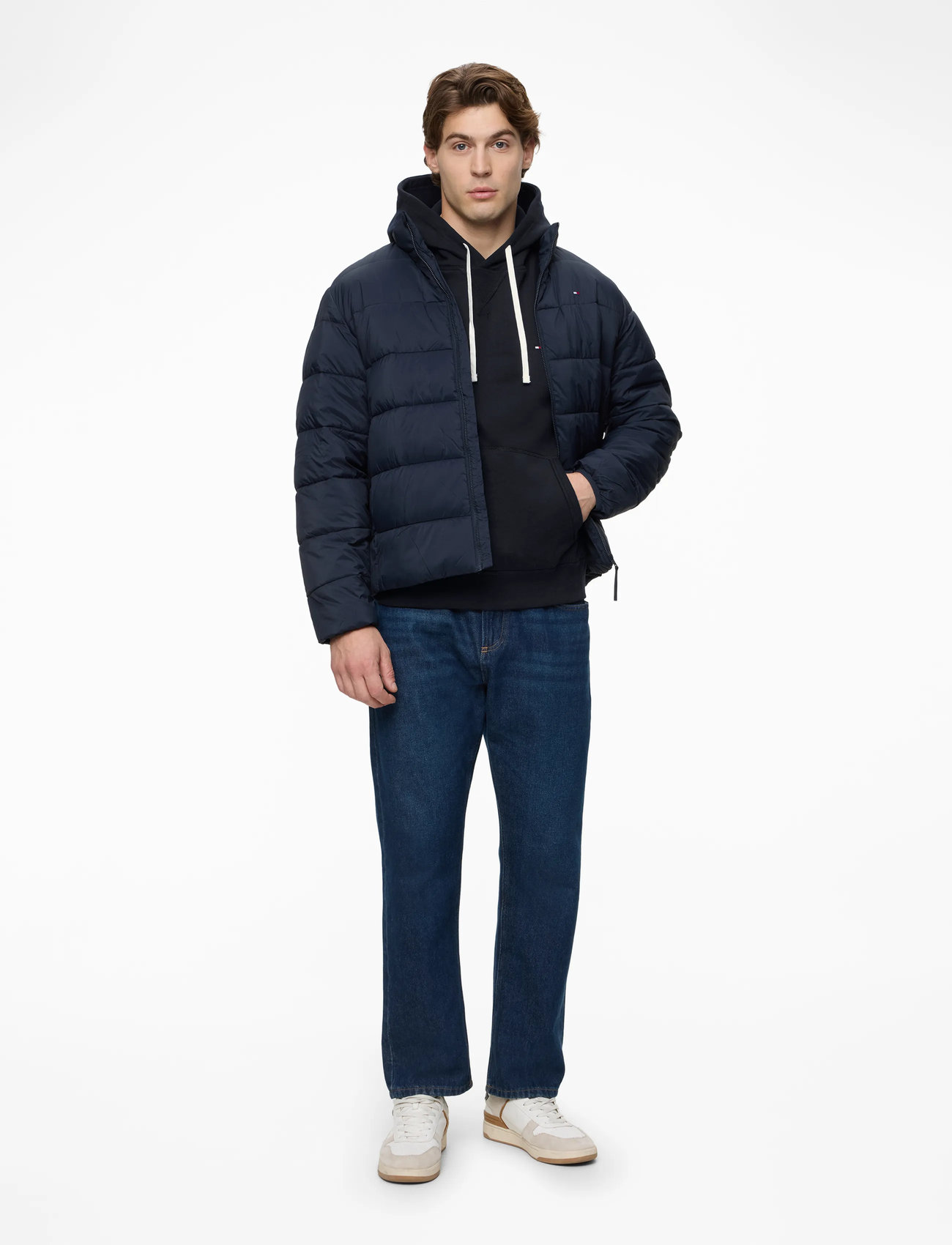 Tommy Hilfiger - ESSENTIAL FLEECE HOODY - hoodies - desert sky - 3