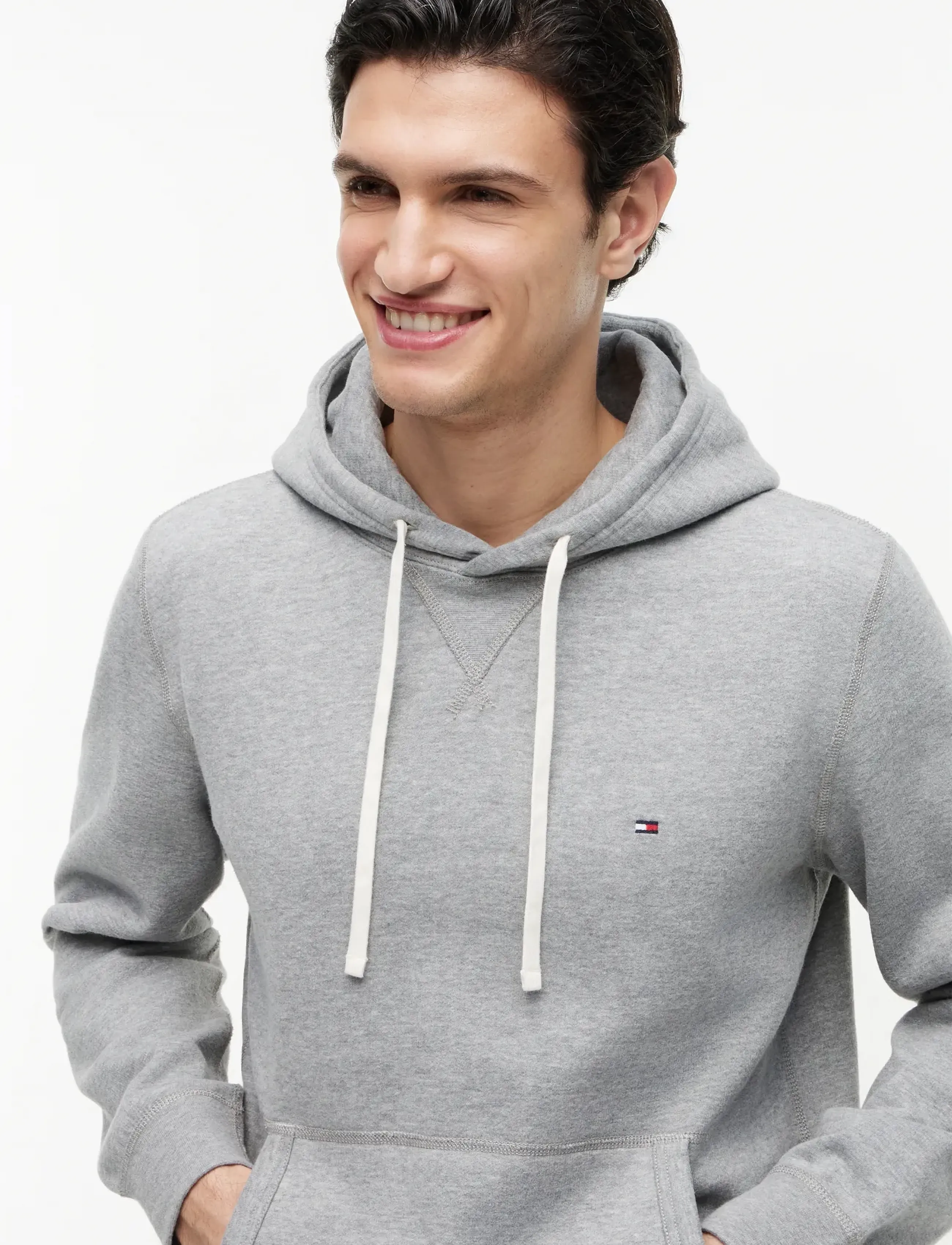 Tommy Hilfiger - ESSENTIAL FLEECE HOODY - kapuzenpullover - medium grey heather - 4