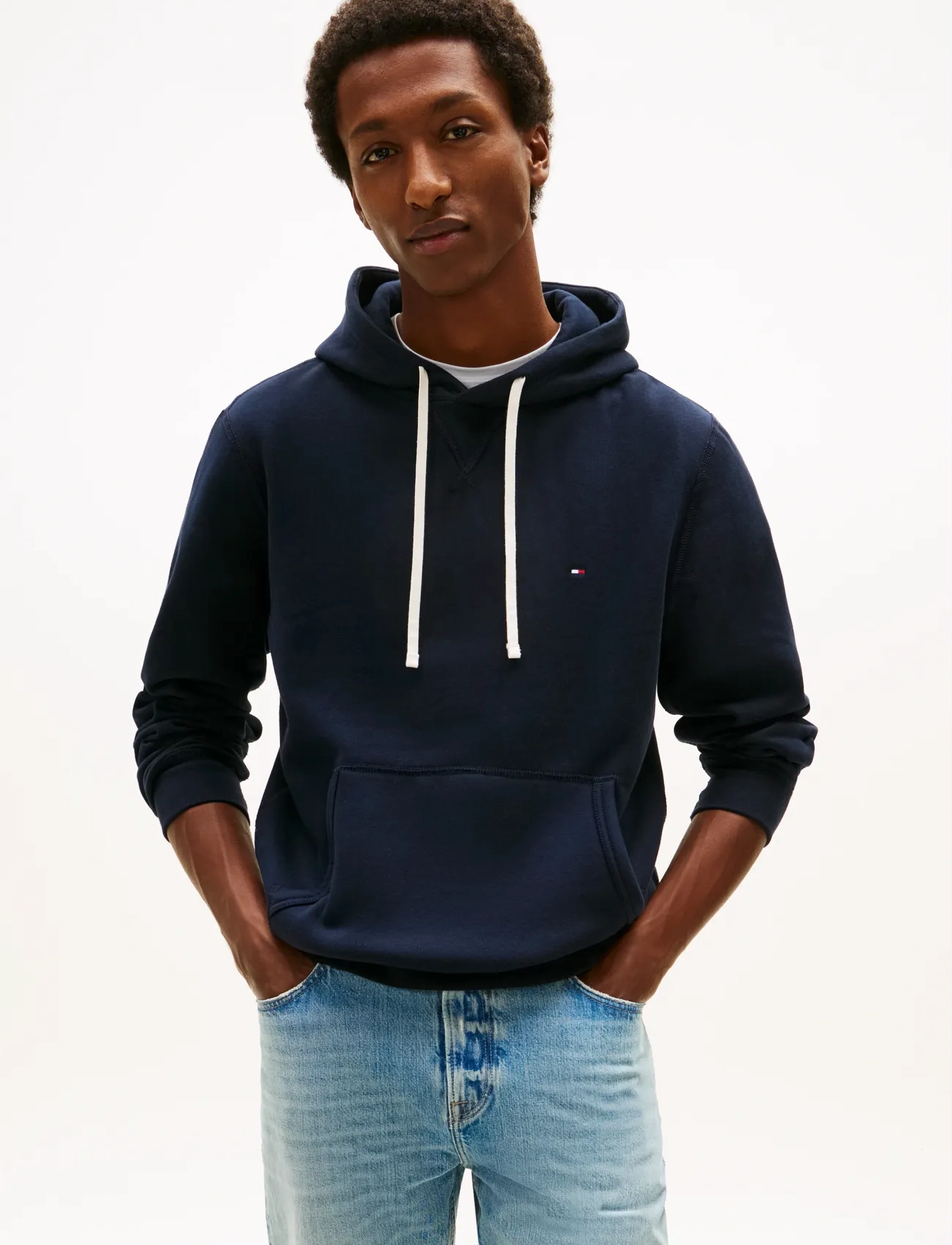Tommy Hilfiger - ESSENTIAL FLEECE HOODY - kapuzenpullover - navy blue - 1