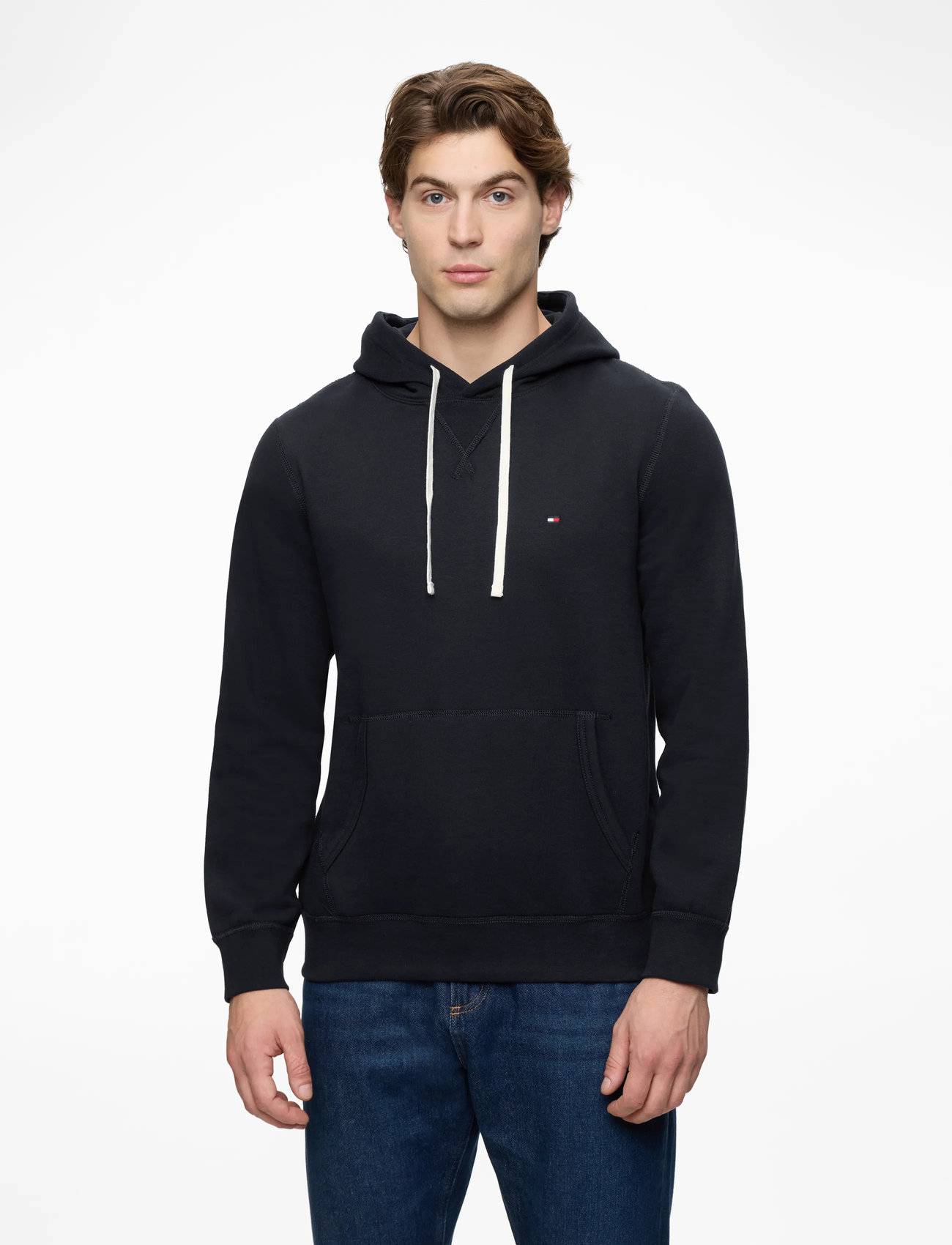 Tommy Hilfiger - ESSENTIAL FLEECE HOODY - hættetrøjer - navy blue - 0