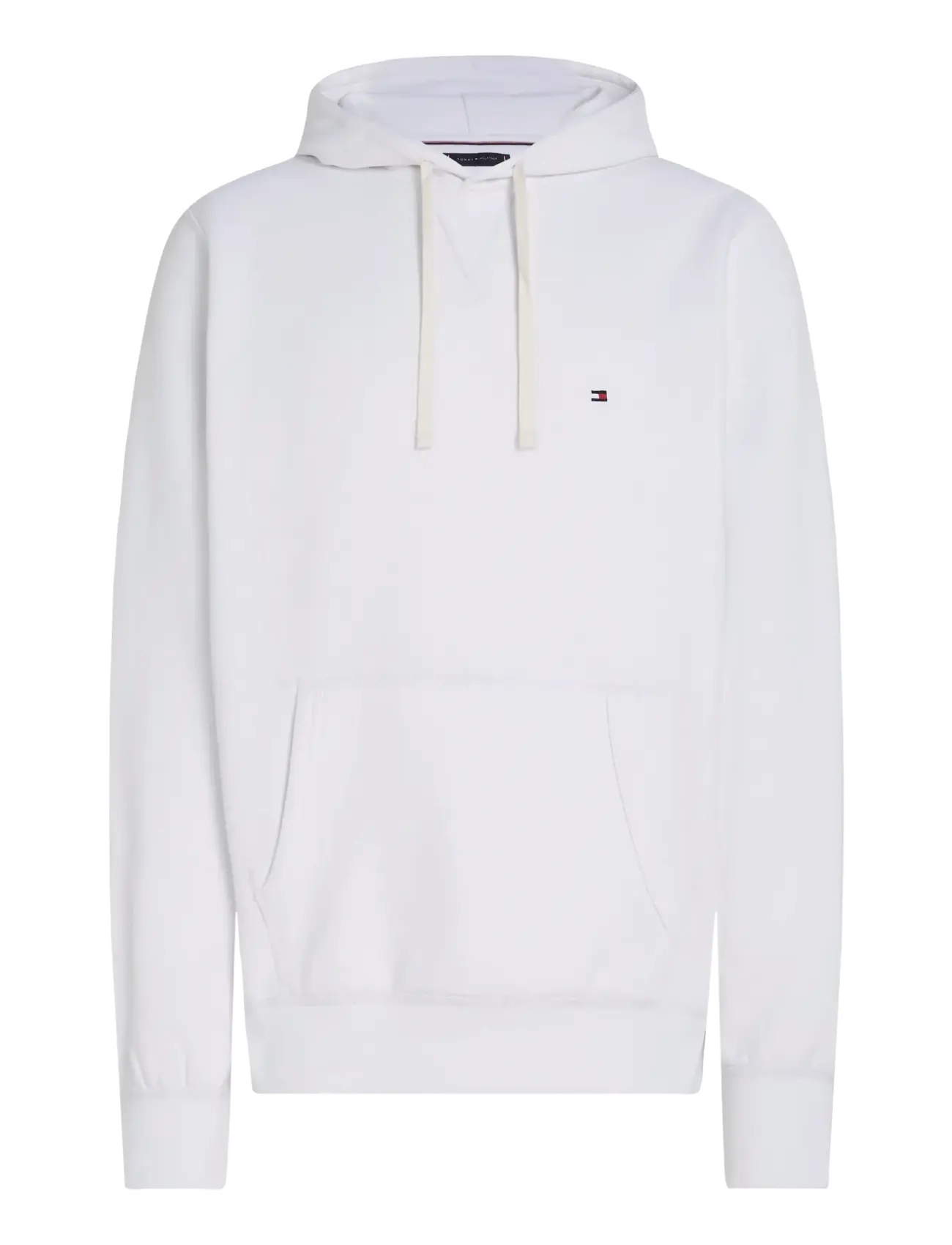 Tommy Hilfiger ESSENTIAL FLEECE HOODY - Hættetrøjer - WHITE / white
