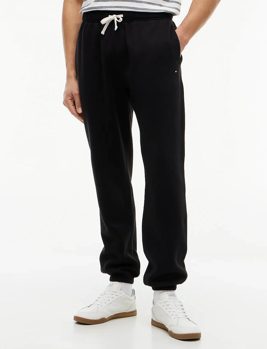 Tommy Hilfiger - ESSENTIAL FLEECE SWEATPANT - osta olukorra järgi - black - 0