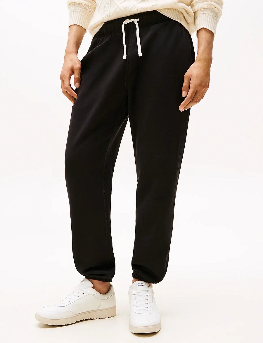 Tommy Hilfiger - ESSENTIAL FLEECE SWEATPANT - osta olukorra järgi - black - 4