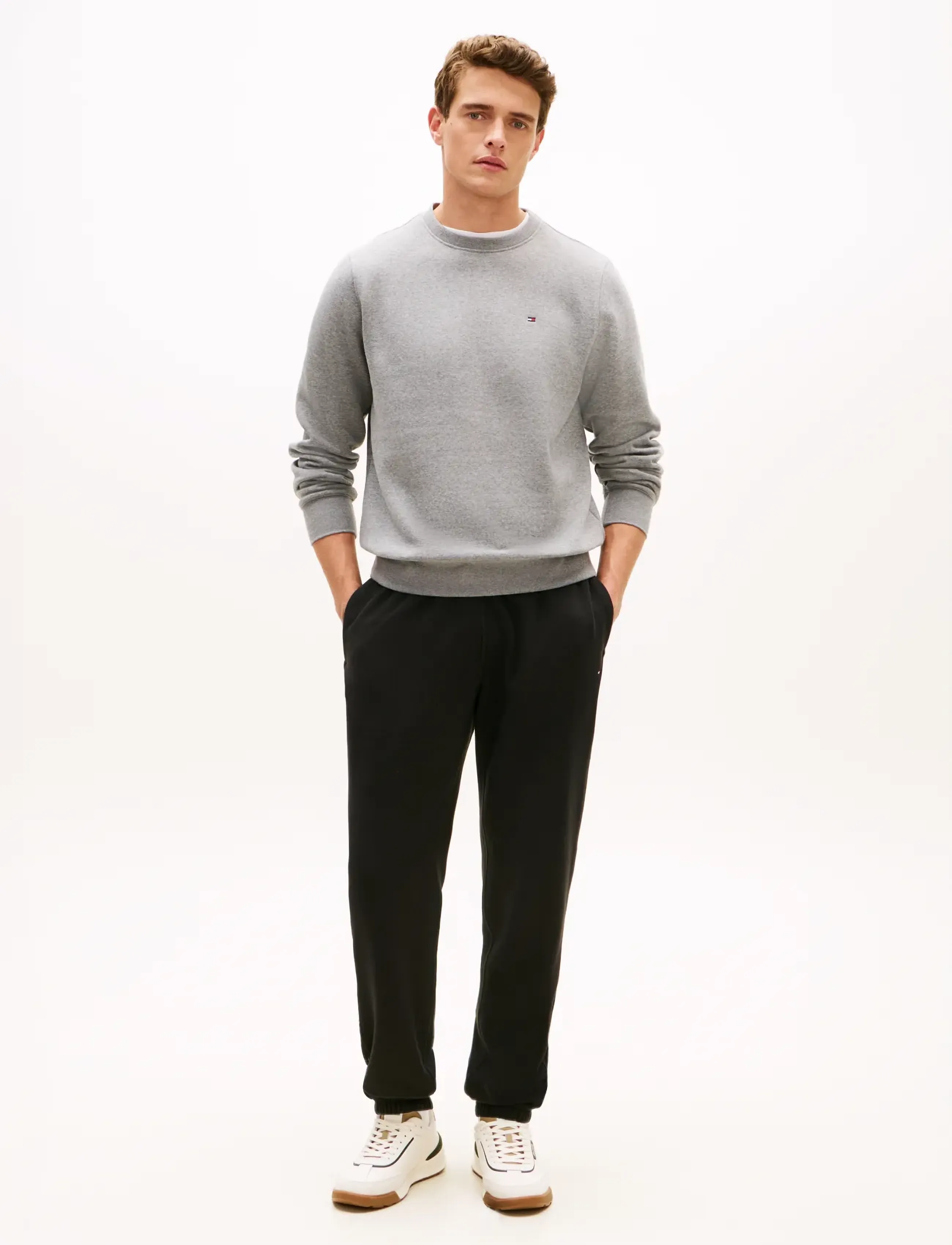 TOMMY HILFIGER Essential Fleece Sweatpant mjukisbyxor herr – bild 7