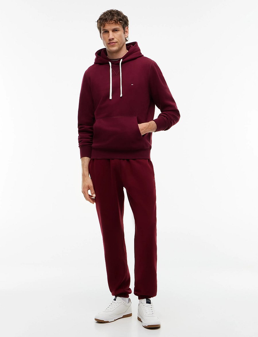 Tommy Hilfiger - ESSENTIAL FLEECE SWEATPANT - shop efter anledning - burgundy - 3
