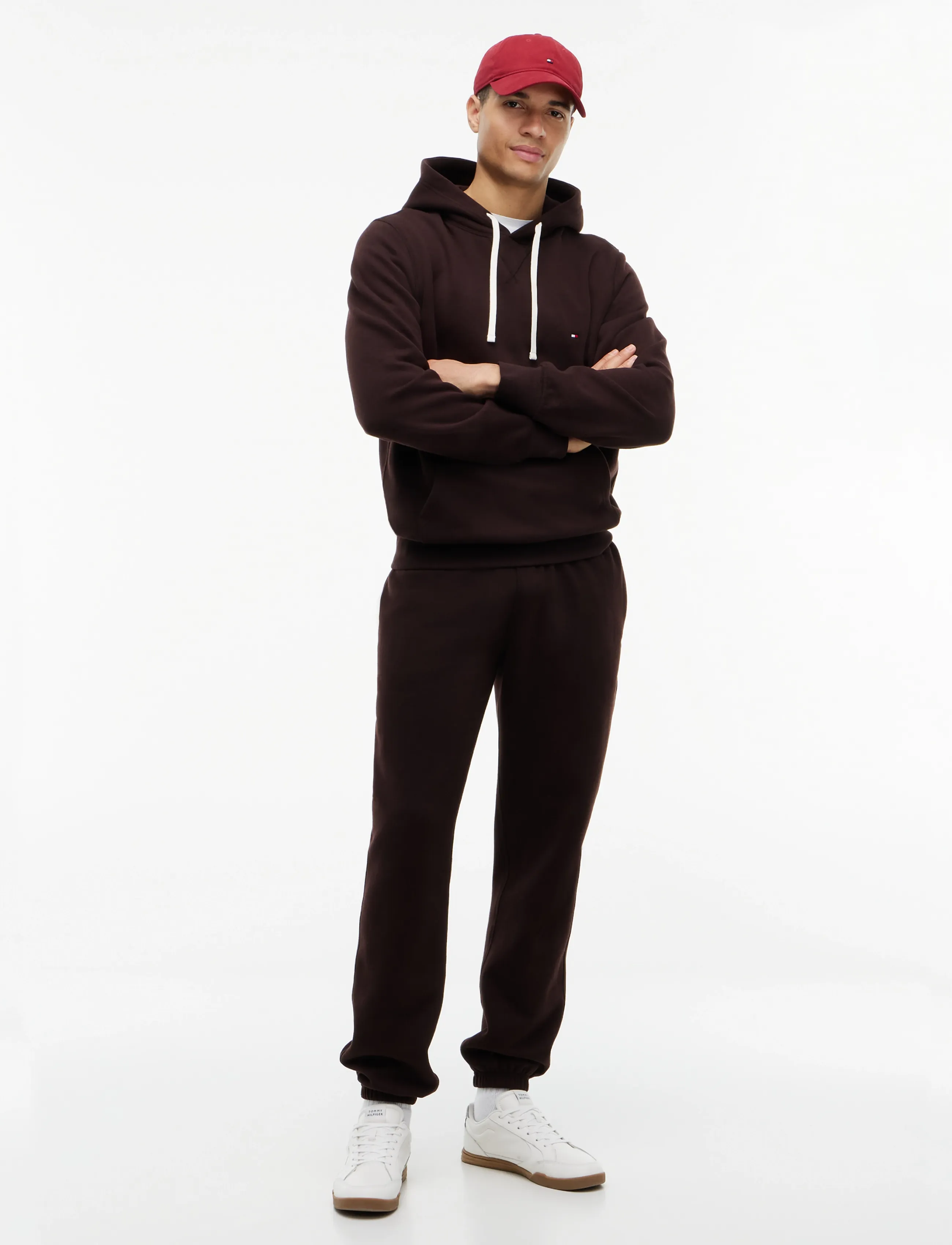 Tommy Hilfiger - ESSENTIAL FLEECE SWEATPANT - shoppa efter tillfälle - chocolate - 3