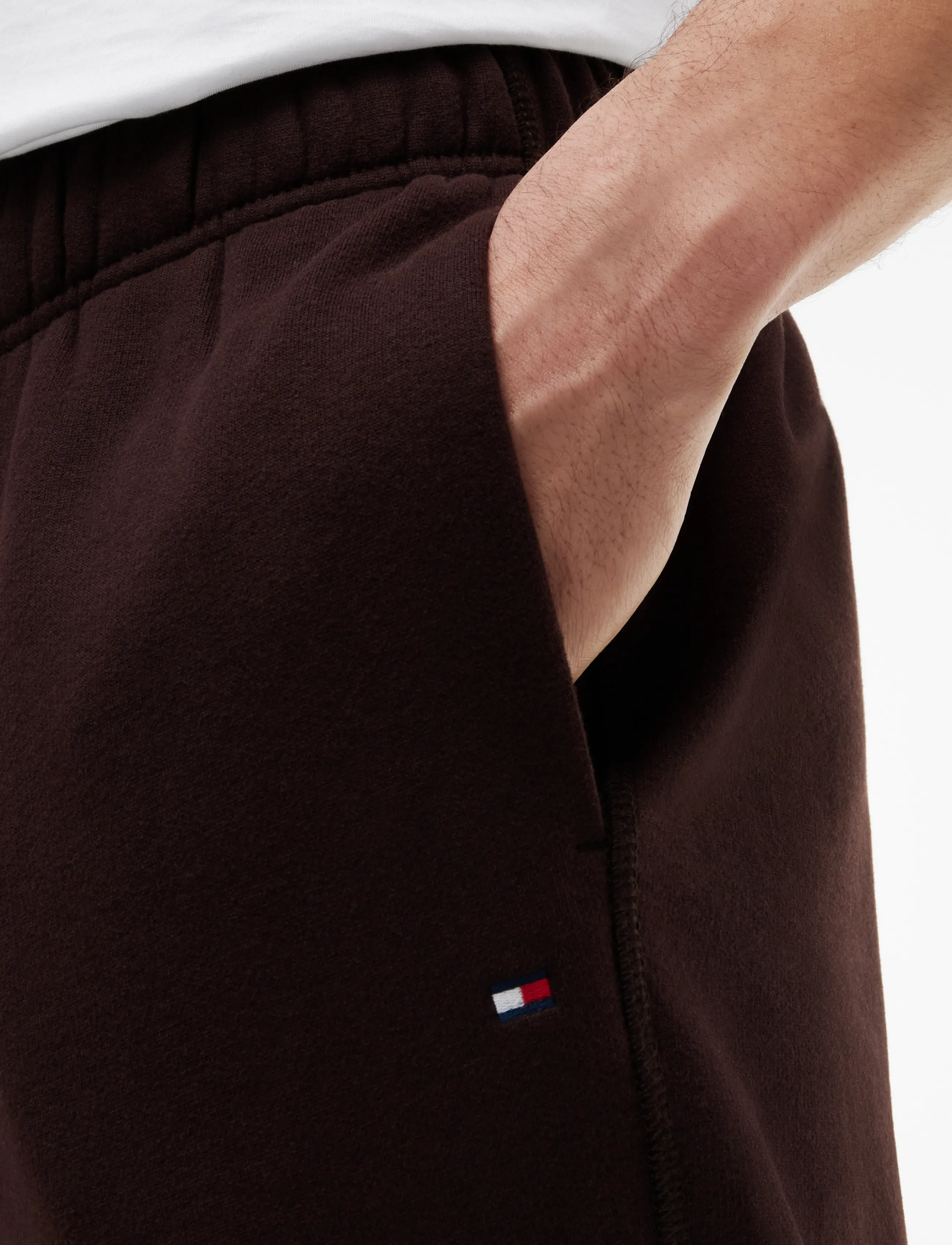 Tommy Hilfiger - ESSENTIAL FLEECE SWEATPANT - shoppa efter tillfälle - chocolate - 4
