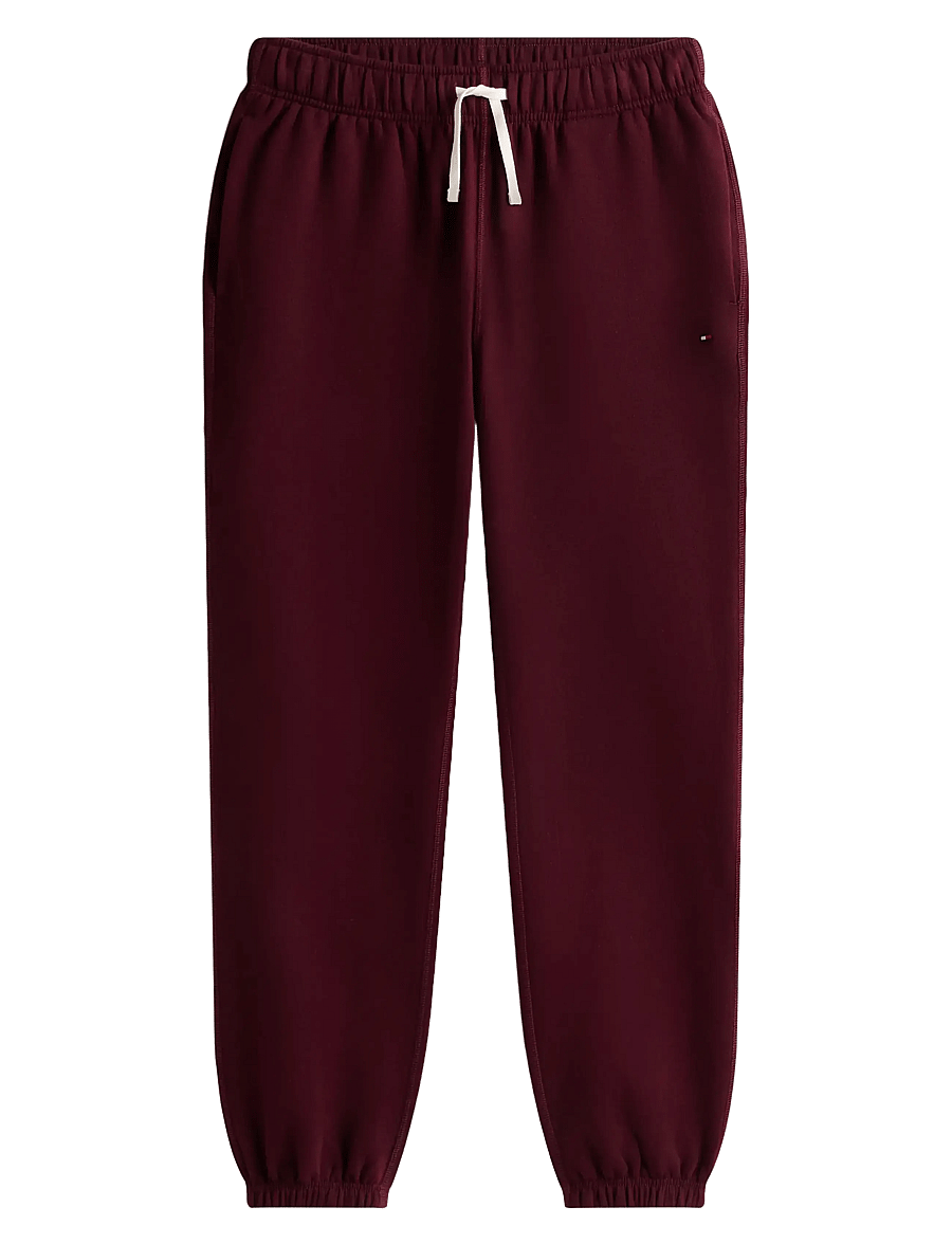 Tommy Hilfiger - ESSENTIAL FLEECE SWEATPANT - nach anlass kaufen - deep burgundy - 1