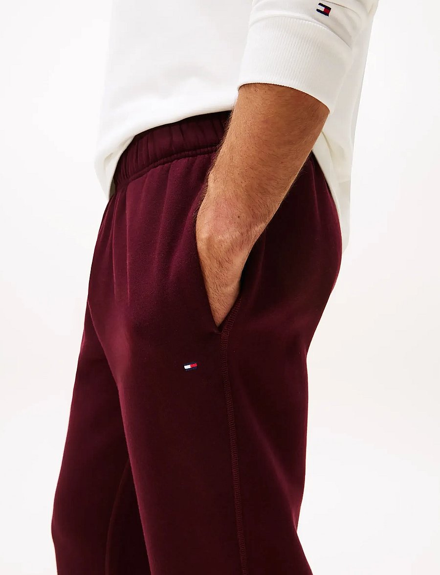Tommy Hilfiger - ESSENTIAL FLEECE SWEATPANT - nach anlass kaufen - deep burgundy - 3
