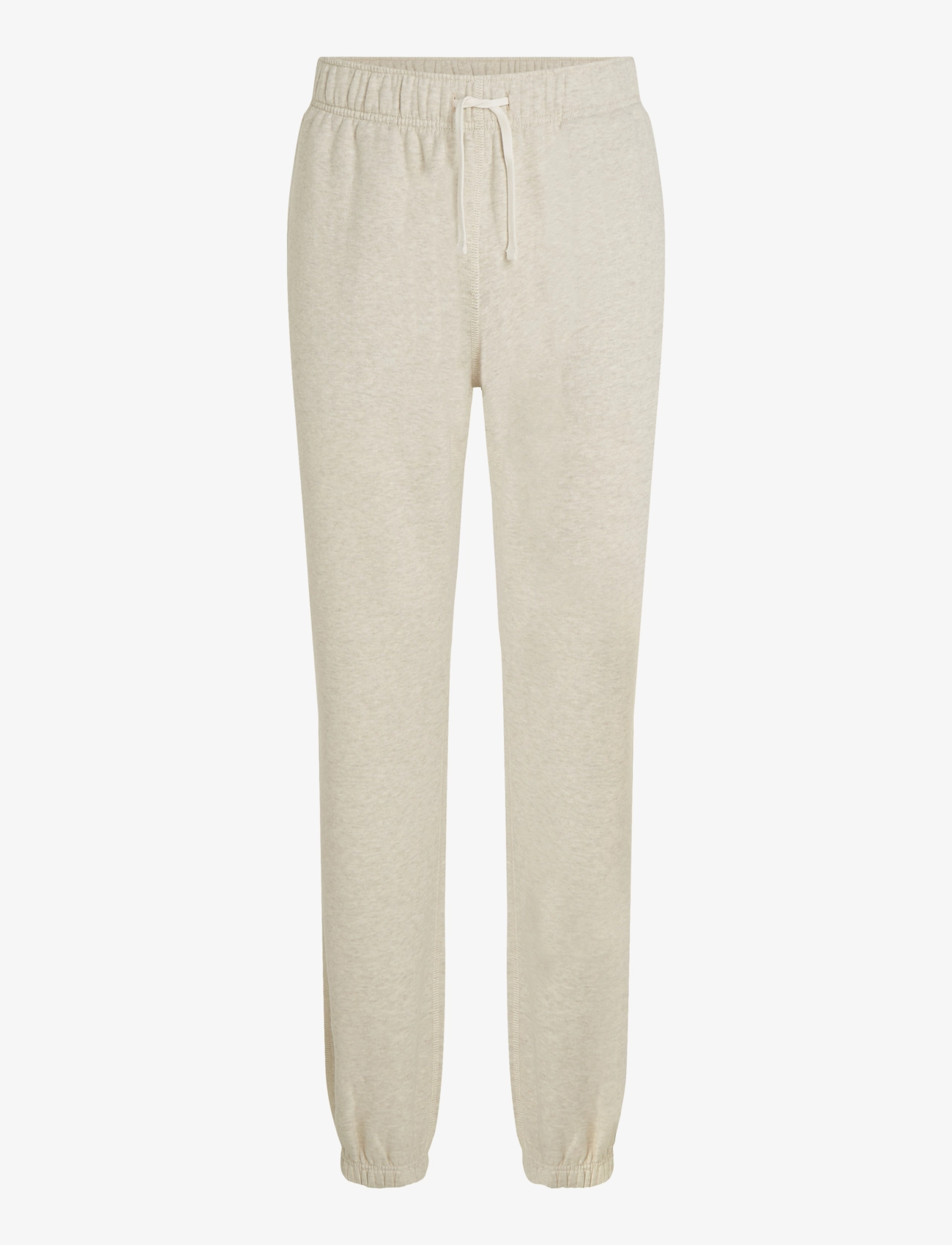 Tommy Hilfiger ESSENTIAL FLEECE SWEATPANTS - Sweatpants & Joggingbukser - HEATHERED OATMILK / cream