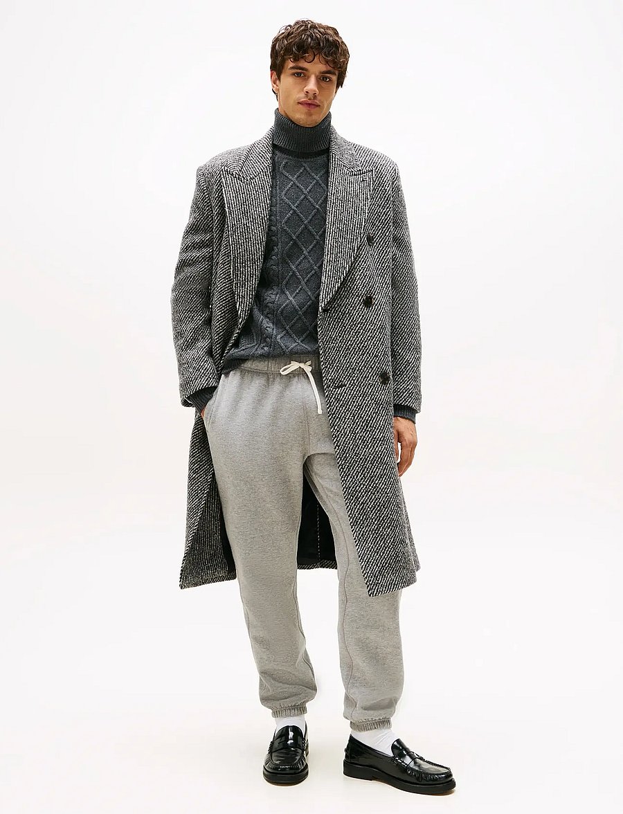 Tommy Hilfiger - ESSENTIAL FLEECE SWEATPANT - osta olukorra järgi - medium grey heather - 0
