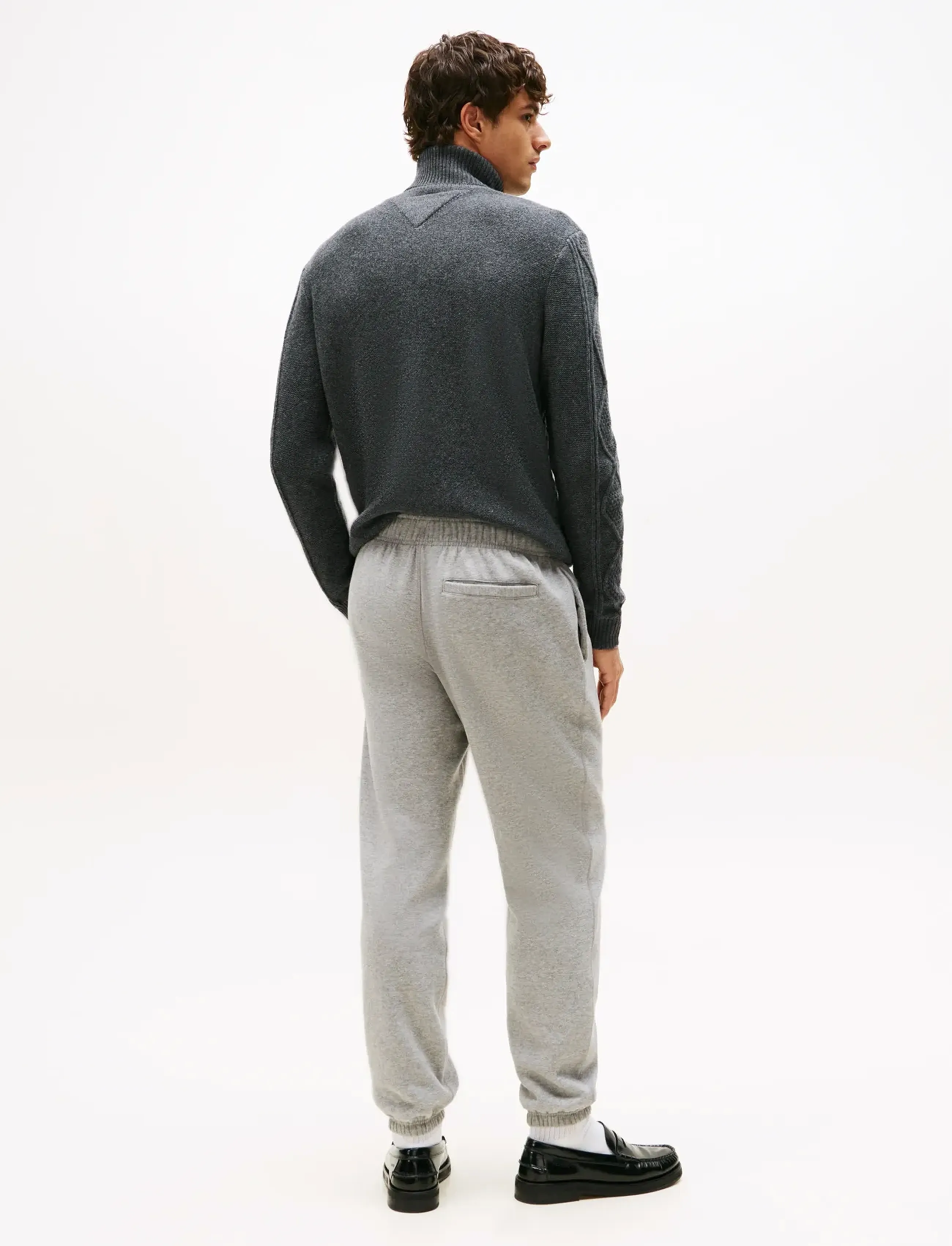 Tommy Hilfiger - ESSENTIAL FLEECE SWEATPANT - osta olukorra järgi - medium grey heather - 5