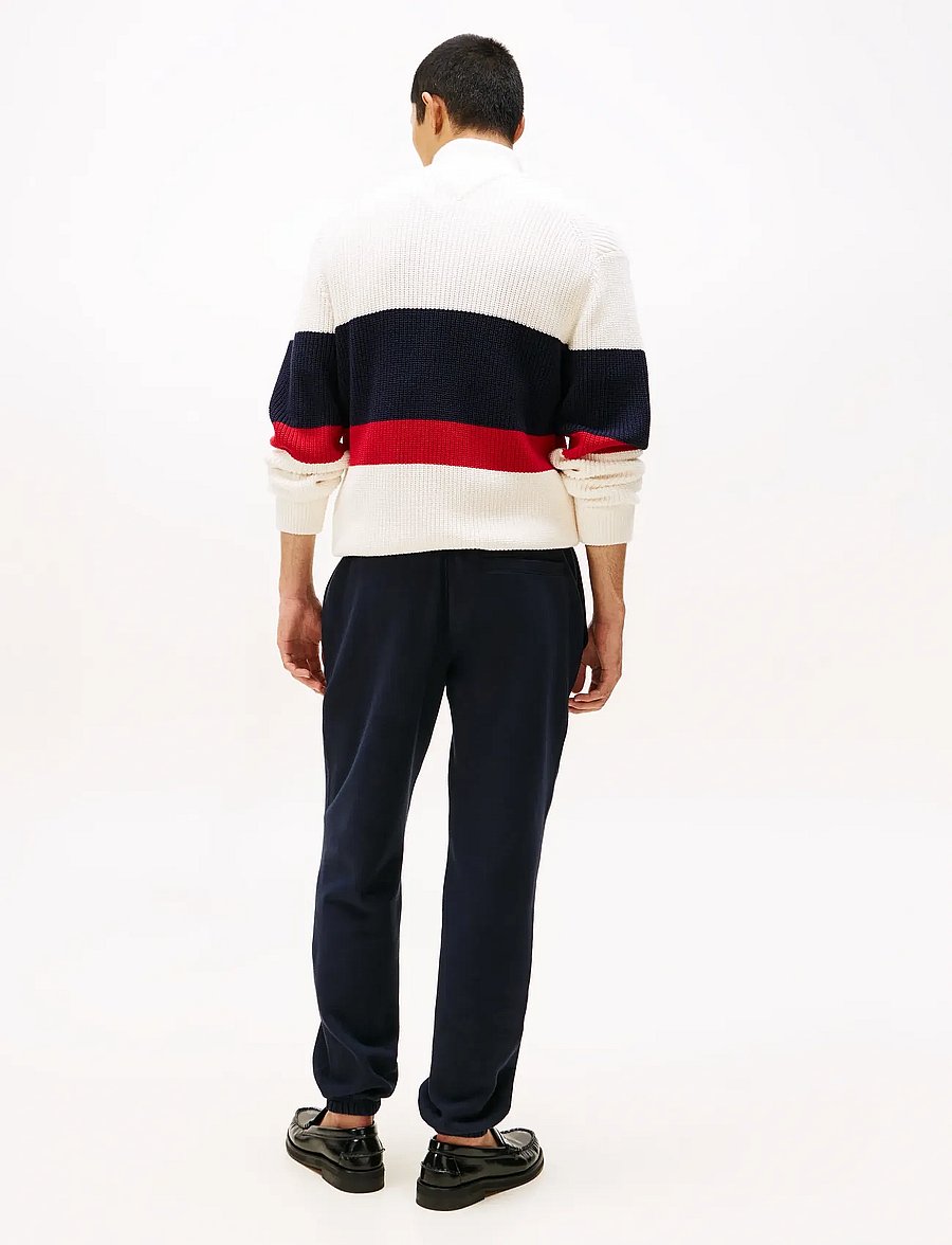 Tommy Hilfiger - ESSENTIAL FLEECE SWEATPANT - shop efter anledning - navy blue - 3
