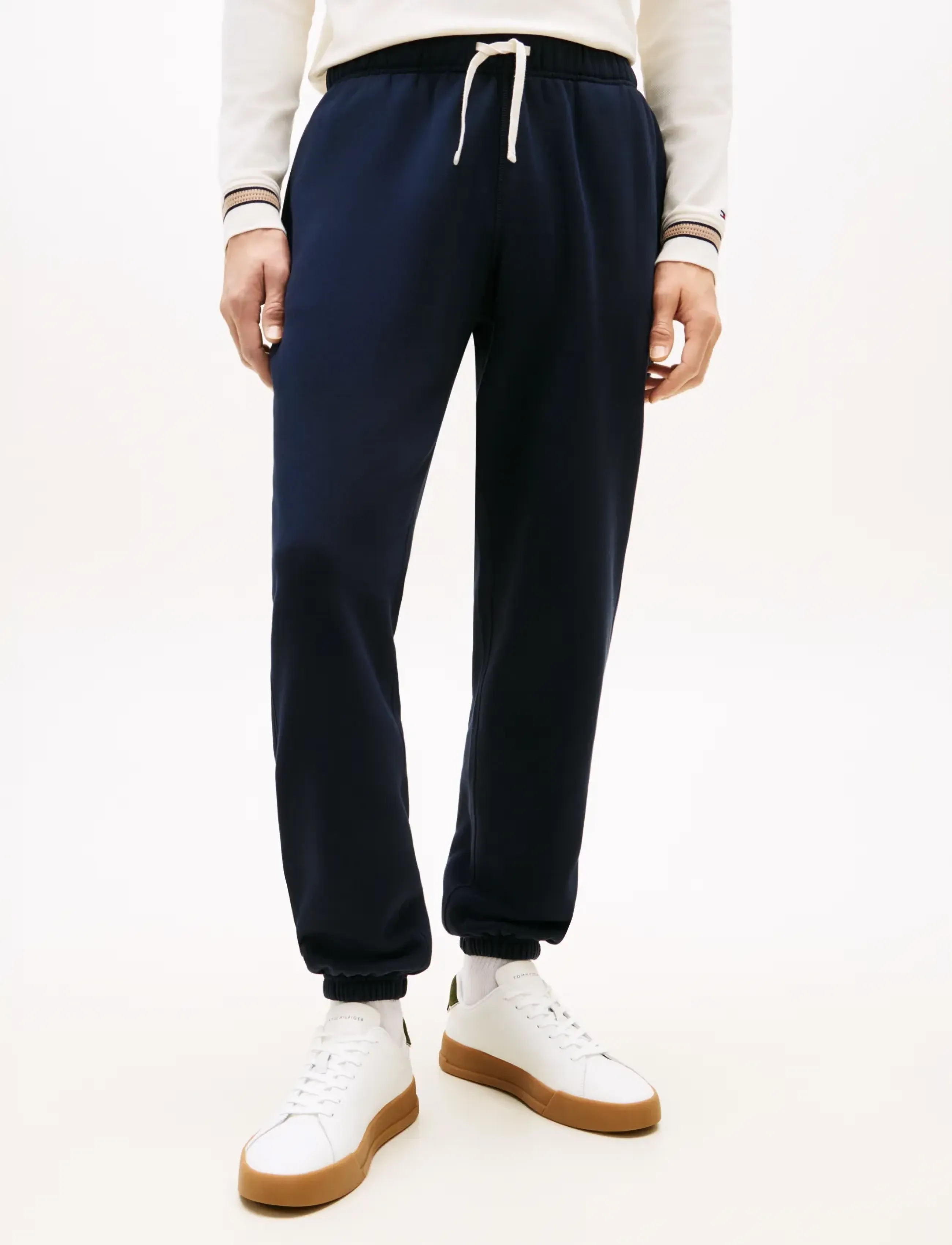 TOMMY HILFIGER Essential Fleece Sweatpant mjukisbyxor herr – bild 7