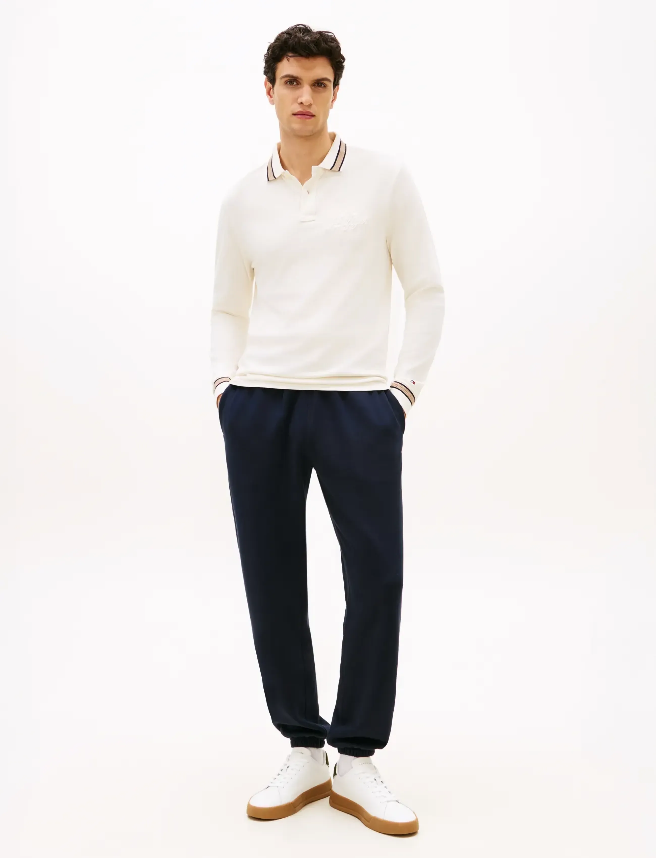 TOMMY HILFIGER Essential Fleece Sweatpant mjukisbyxor herr – bild 8