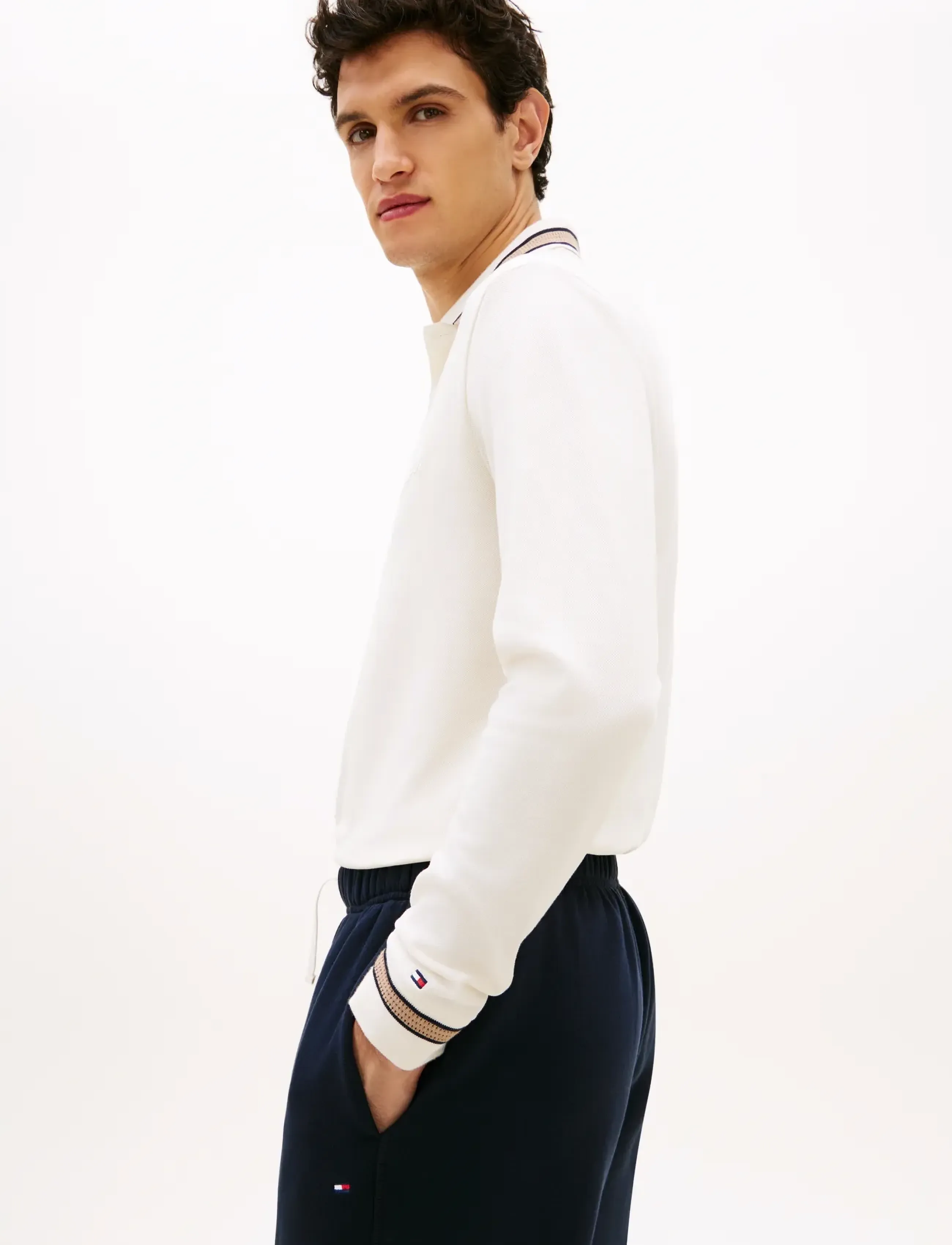 TOMMY HILFIGER Essential Fleece Sweatpant mjukisbyxor herr – bild 10