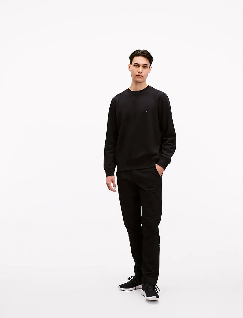 Tommy Hilfiger - ESSENTIAL FLEECE CREWNECK - shoppa efter tillfälle - black - 3