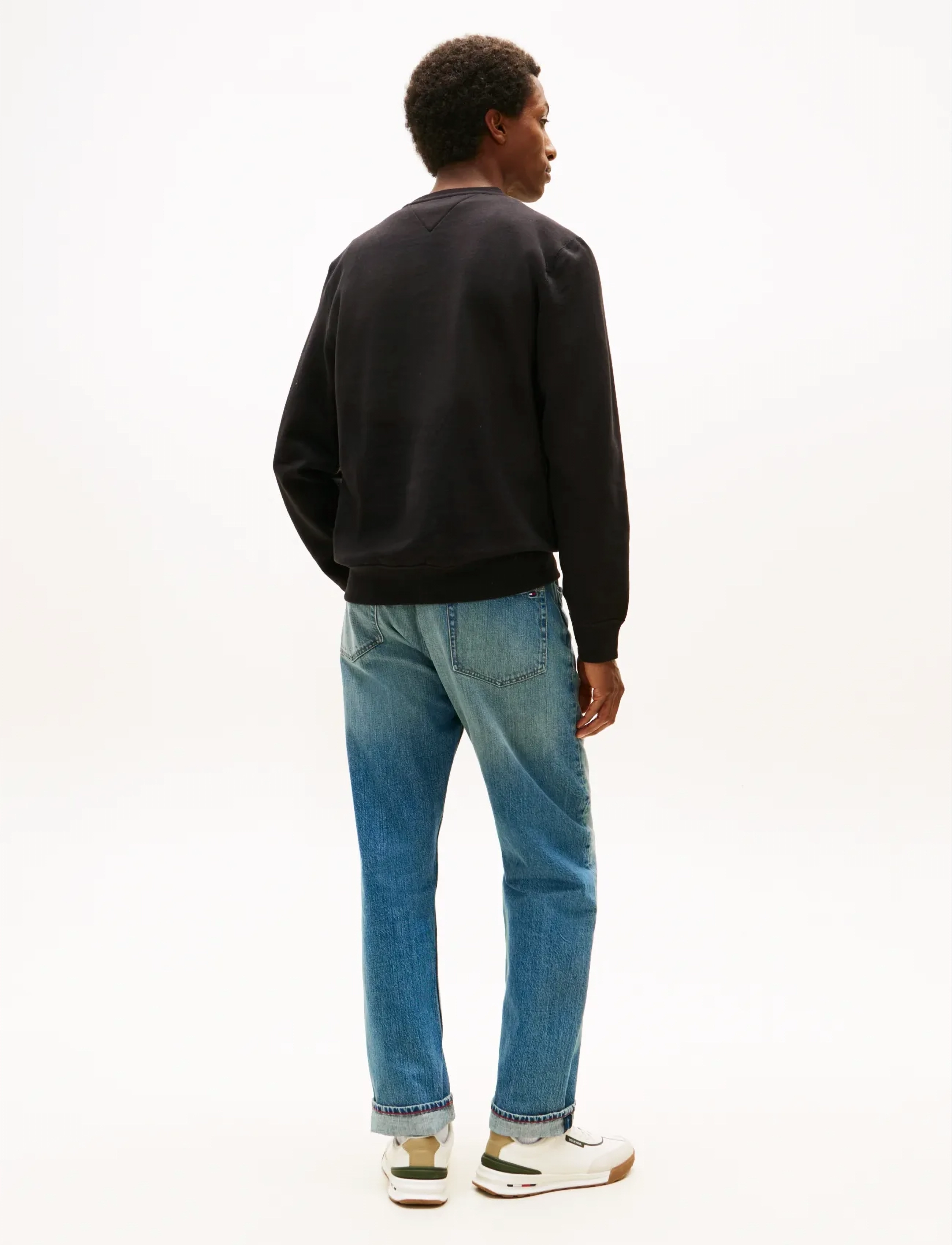 Tommy Hilfiger - ESSENTIAL FLEECE CREWNECK - puhkuse põhitooted - black - 4