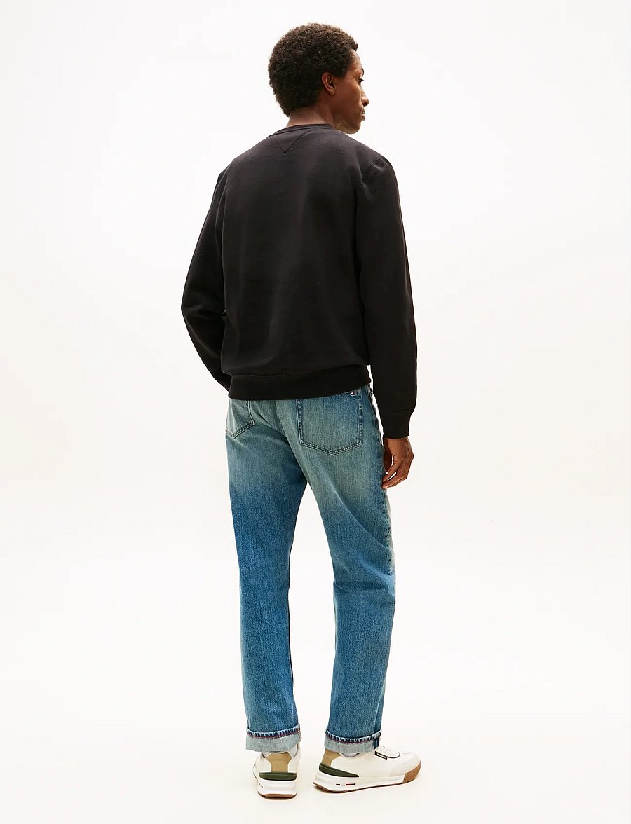Tommy Hilfiger - ESSENTIAL FLEECE CREWNECK - puhkuse põhitooted - black - 4