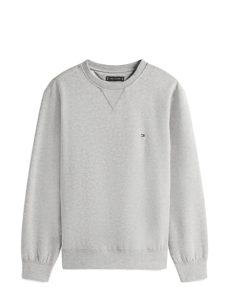 Tommy Hilfiger - ESSENTIAL FLEECE CREWNECK - puhkuse põhitooted - medium grey heather - 1