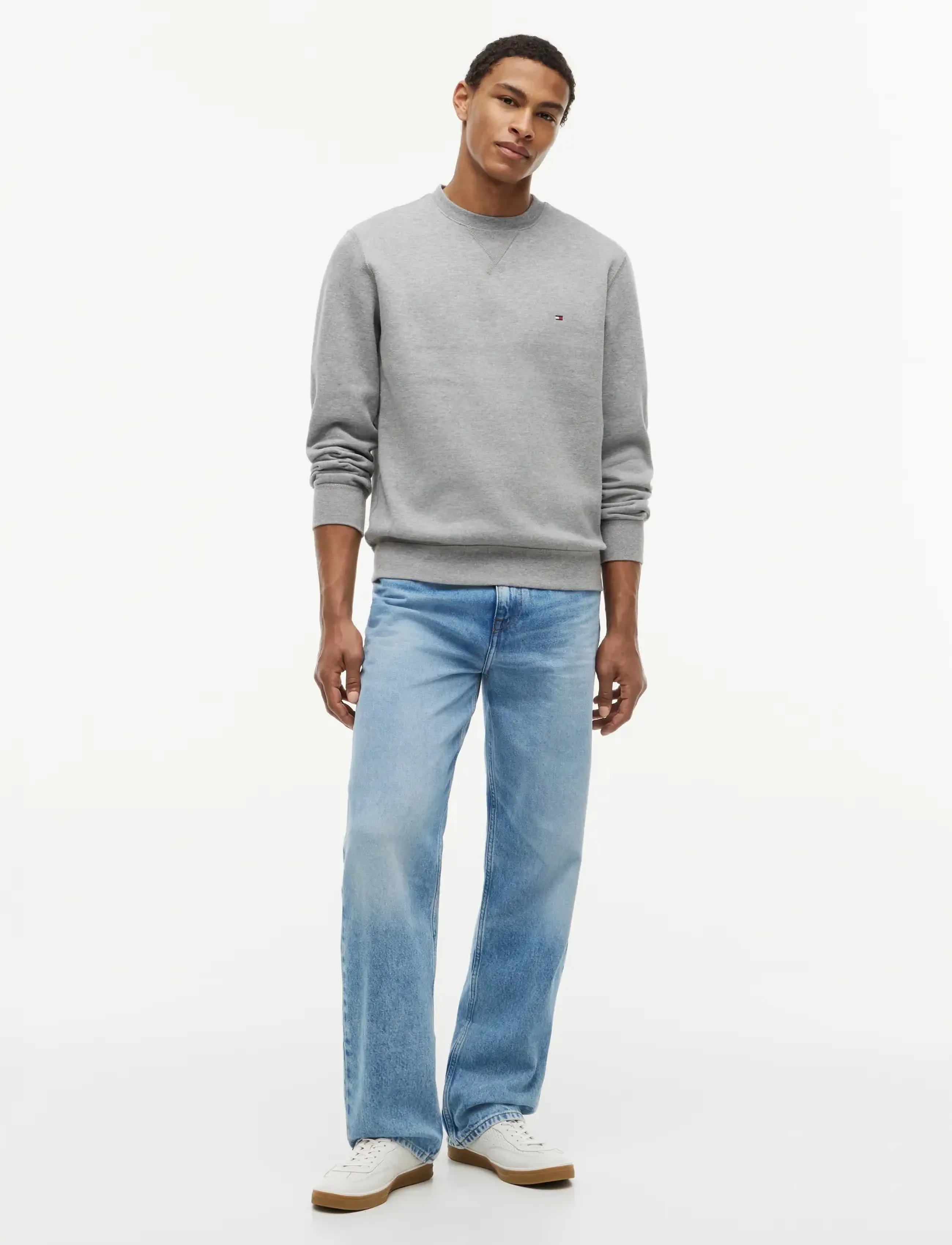 Tommy Hilfiger - ESSENTIAL FLEECE CREWNECK - hettupeysur - medium grey heather - 5