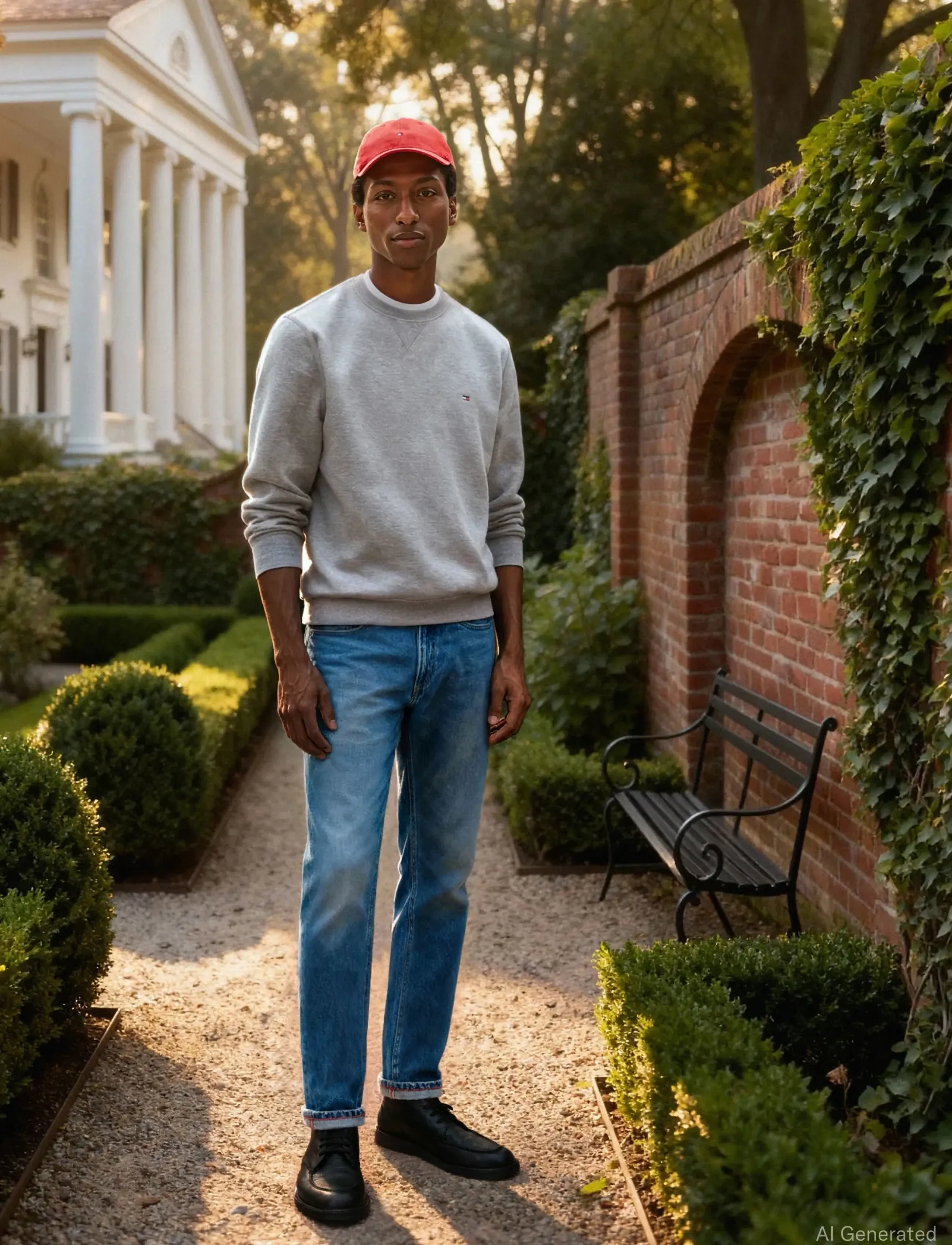 Tommy Hilfiger - ESSENTIAL FLEECE CREWNECK - collegepaidat - medium grey heather - 5