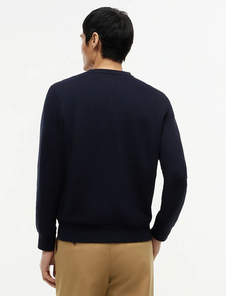 Tommy Hilfiger - ESSENTIAL FLEECE CREWNECK - puhkuse põhitooted - navy blue - 3