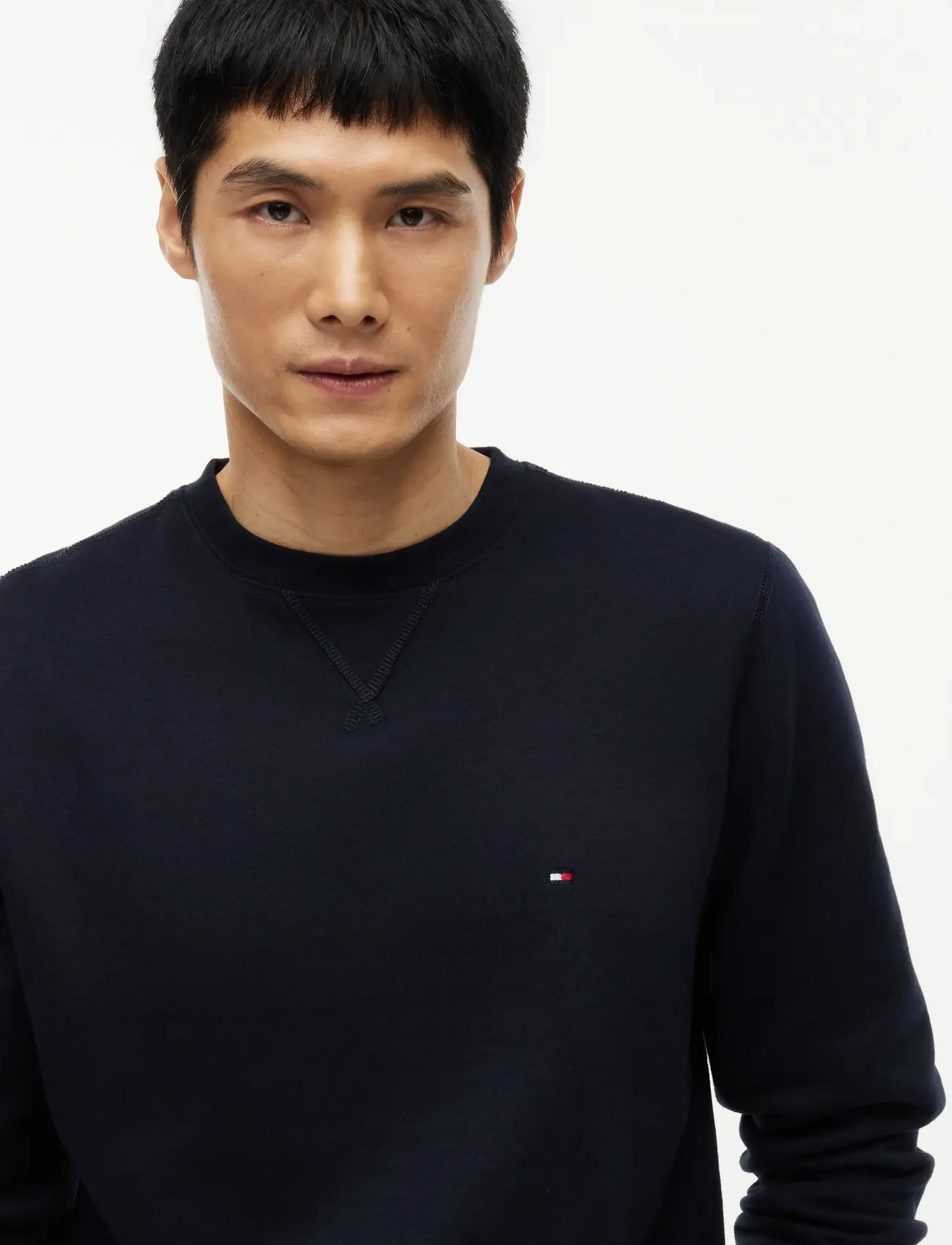 Tommy Hilfiger - ESSENTIAL FLEECE CREWNECK - puhkuse põhitooted - navy blue - 4
