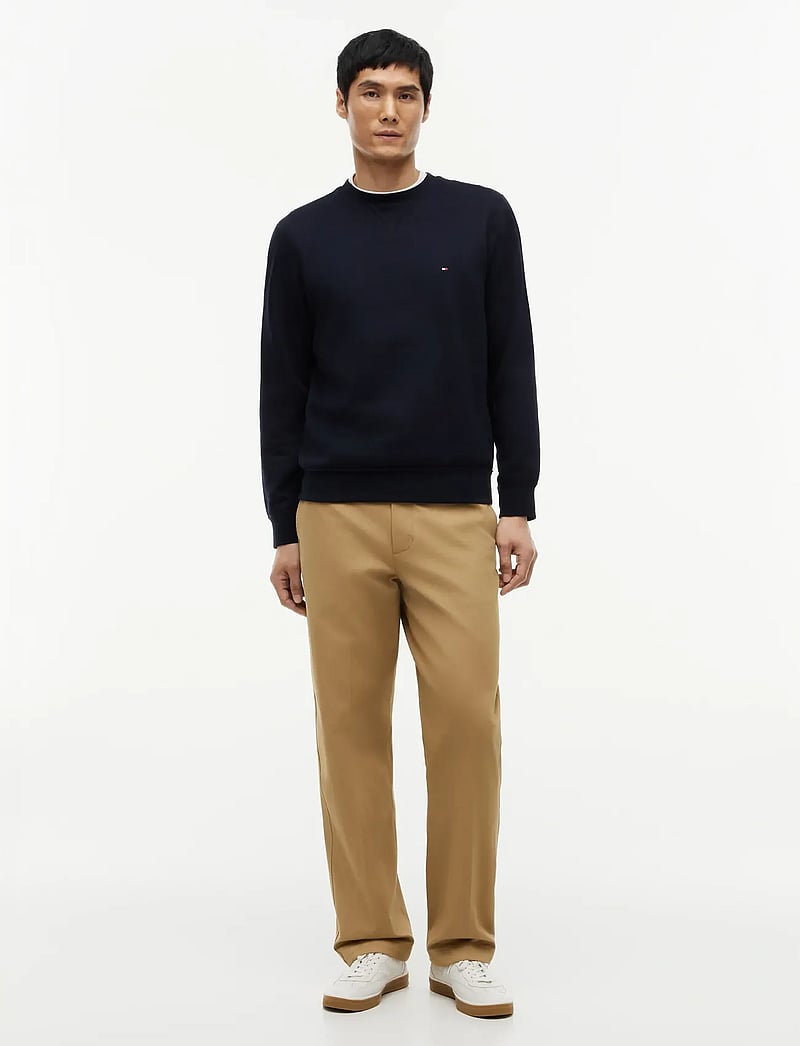 Tommy Hilfiger - ESSENTIAL FLEECE CREWNECK - puhkuse põhitooted - navy blue - 5