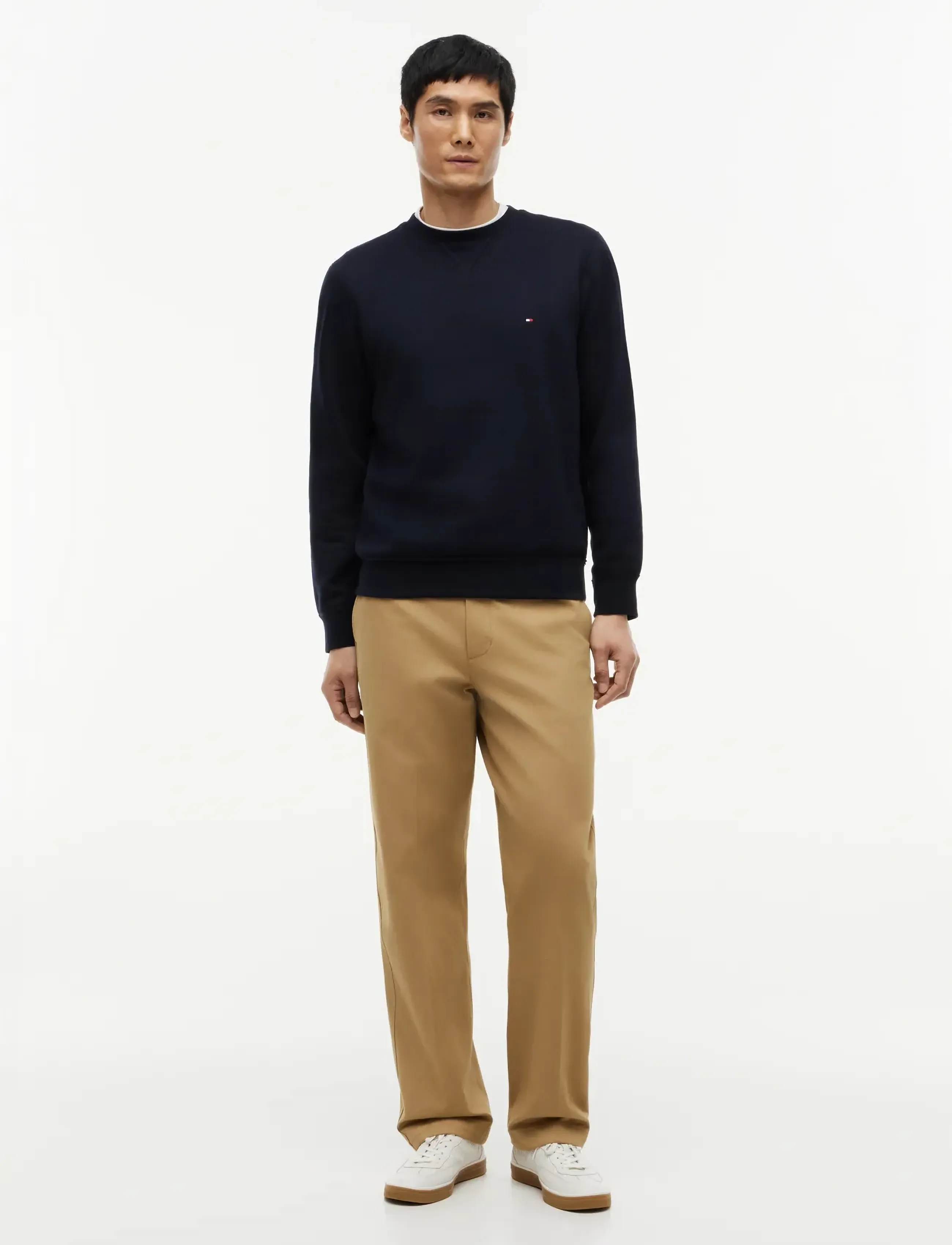 Tommy Hilfiger - ESSENTIAL FLEECE CREWNECK - puhkuse põhitooted - navy blue - 5