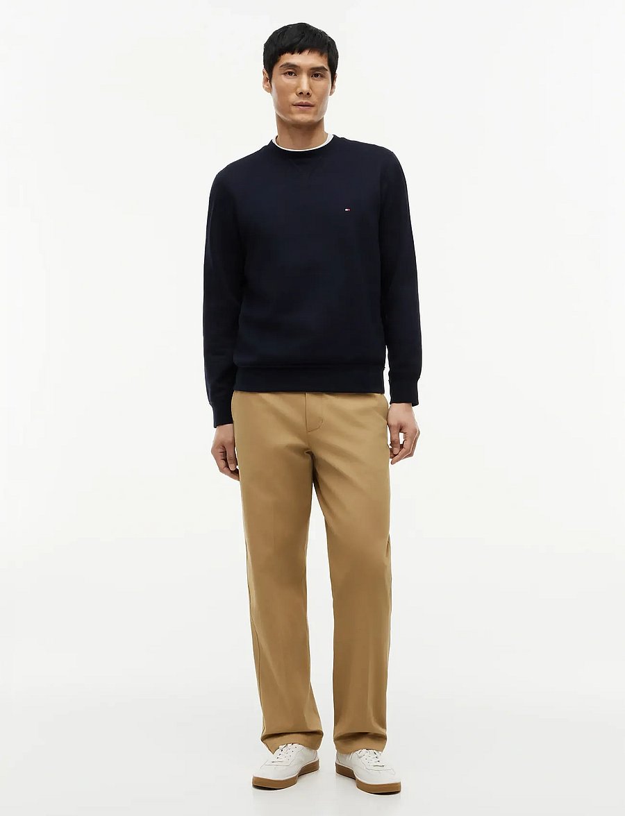 Tommy Hilfiger - ESSENTIAL FLEECE CREWNECK - puhkuse põhitooted - navy blue - 5