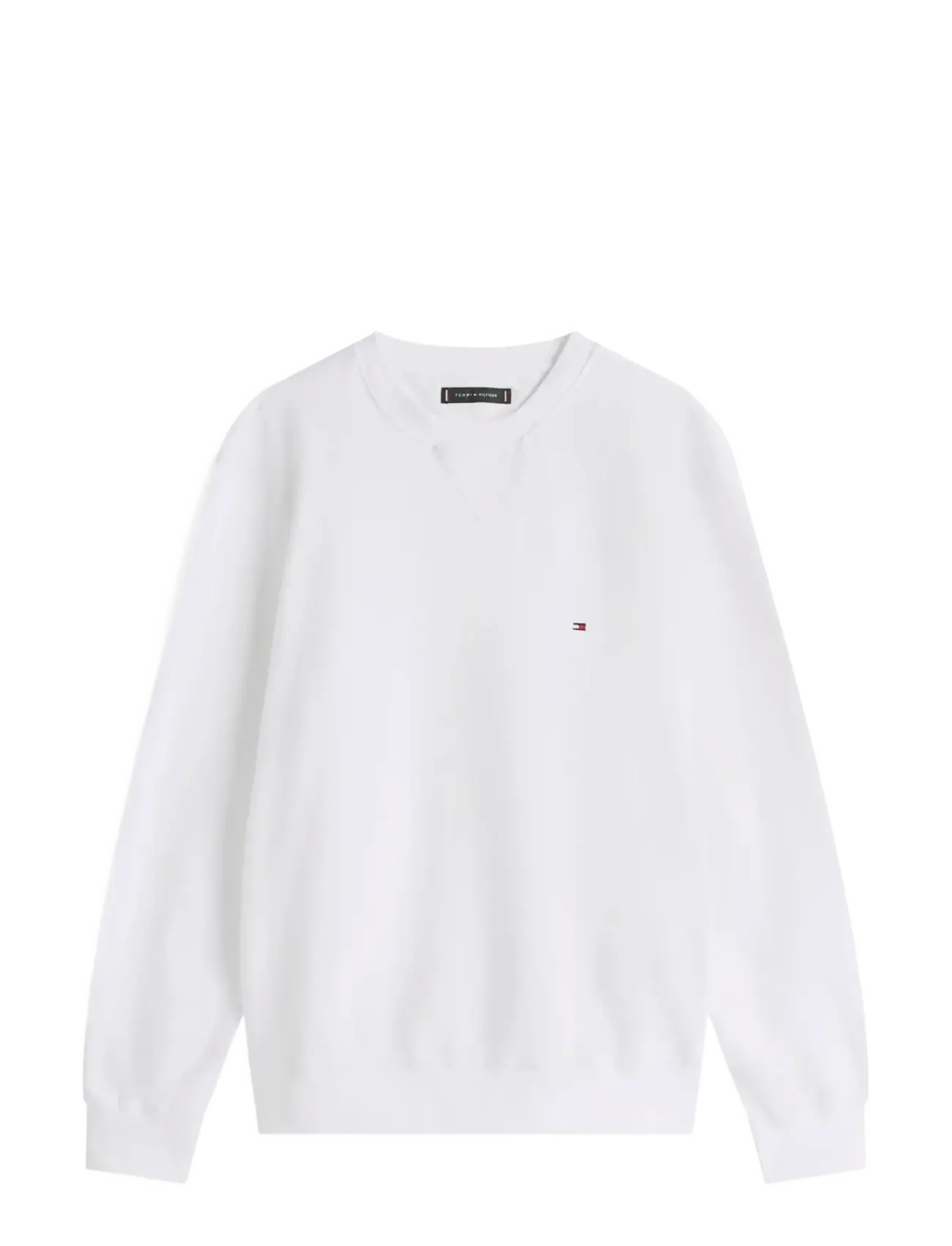 TOMMY HILFIGER Essential Fleece Crewneck Weiß - XL - Herren