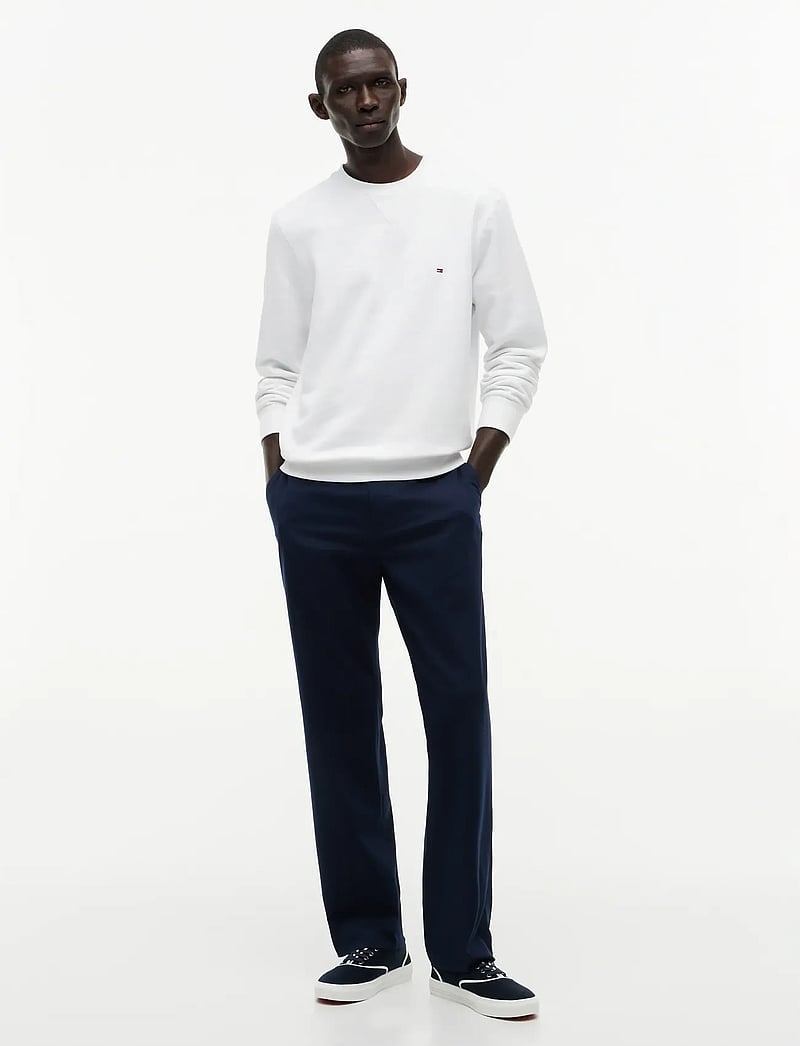 Tommy Hilfiger - ESSENTIAL FLEECE CREWNECK - urlaubsfavoriten - white - 5