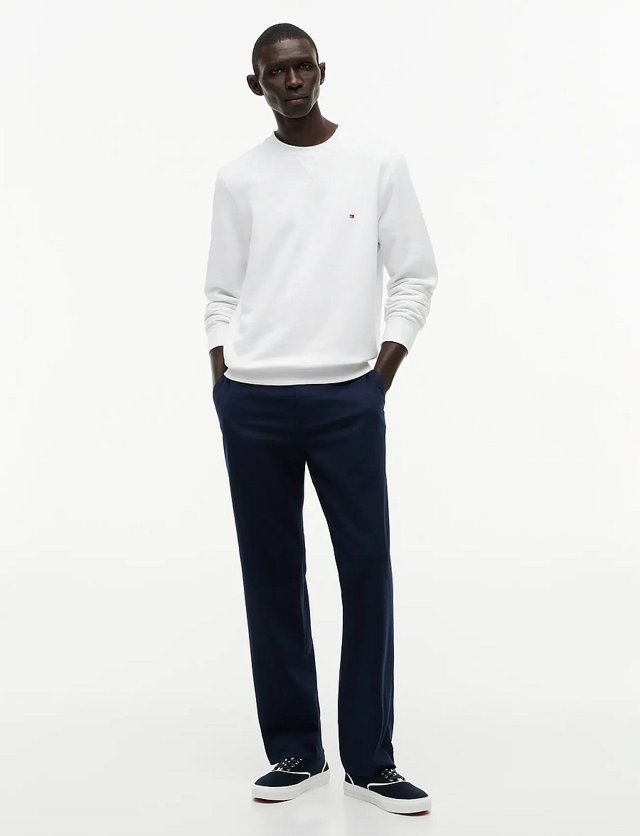 Tommy Hilfiger - ESSENTIAL FLEECE CREWNECK - vacation essentials - white - 5