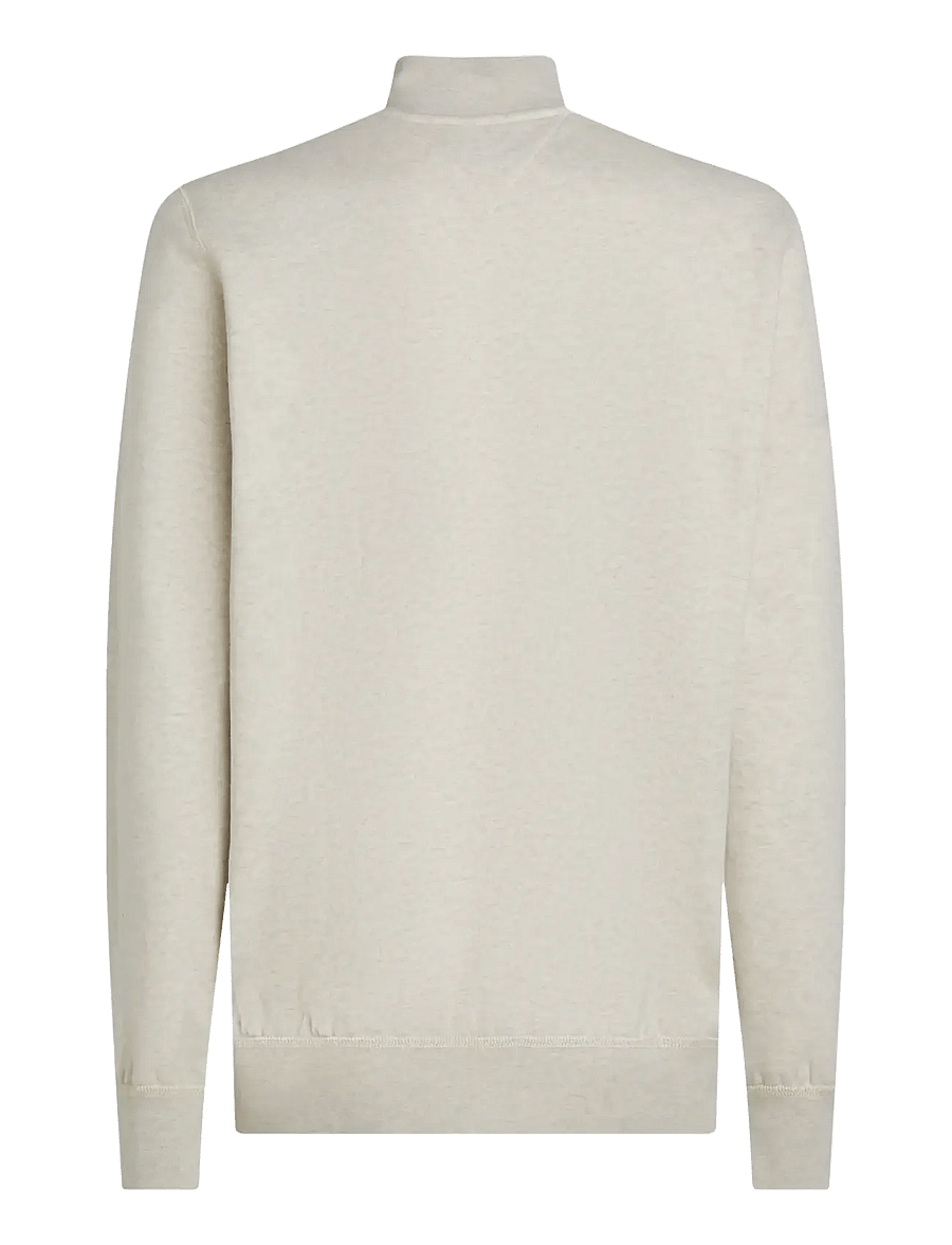 Tommy Hilfiger - ESSENTIAL FLEECE 1/4 ZIP - heathered oatmilk - 2