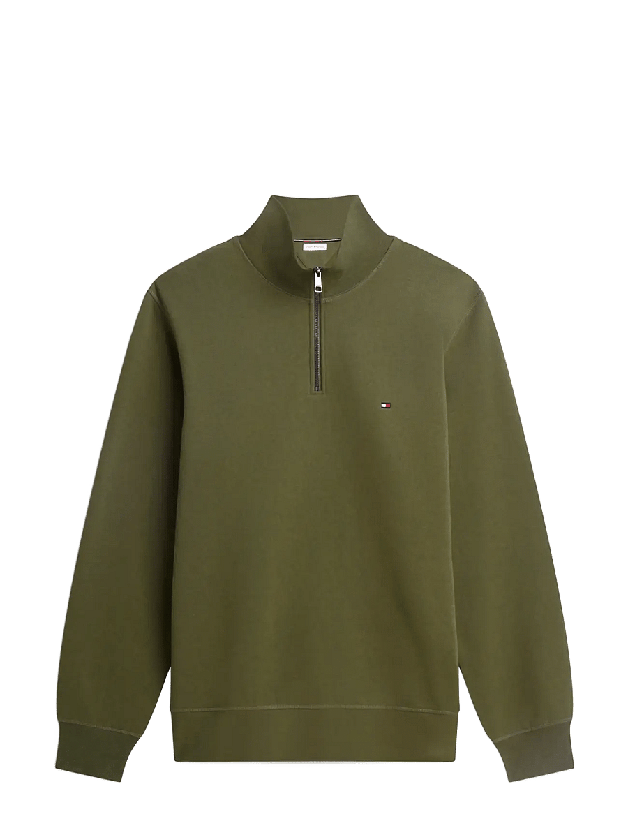 Tommy Hilfiger - ESSENTIAL FLEECE 1/4 ZIP - pullover mit halbem reißverschluss - huntsman green - 1