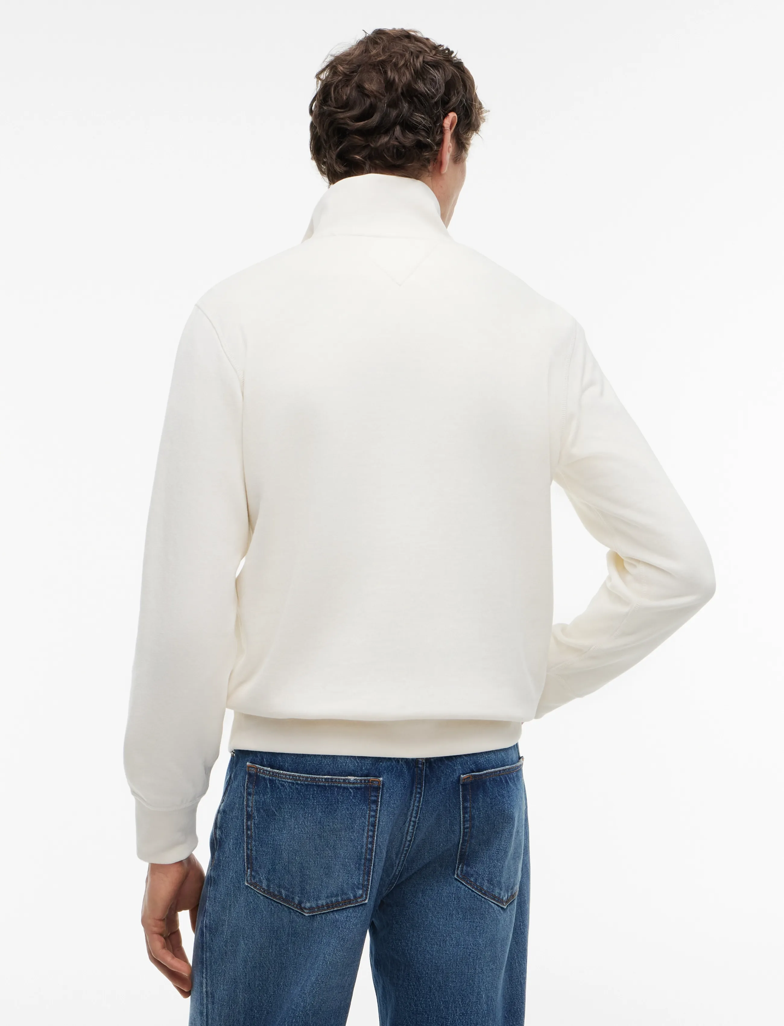 Tommy Hilfiger - ESSENTIAL FLEECE 1/4 ZIP - pullover mit halbem reißverschluss - ivory petal - 2