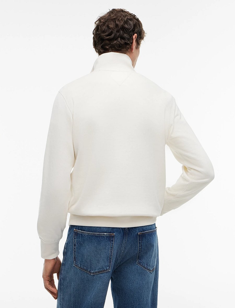 Tommy Hilfiger - ESSENTIAL FLEECE 1/4 ZIP - pullover mit halbem reißverschluss - ivory petal - 2