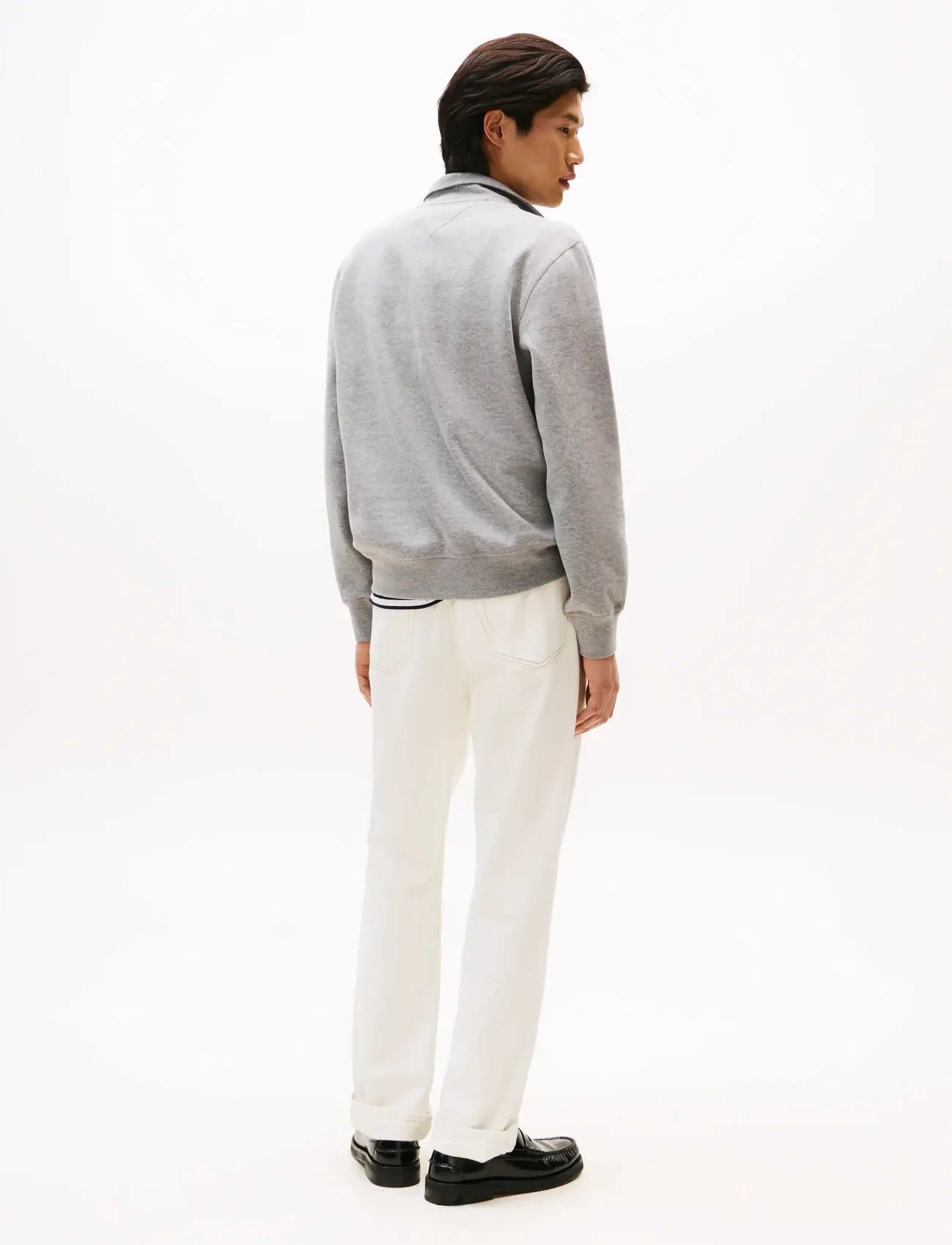 Tommy Hilfiger - ESSENTIAL FLEECE 1/4 ZIP - dressipluusid - medium grey heather - 3