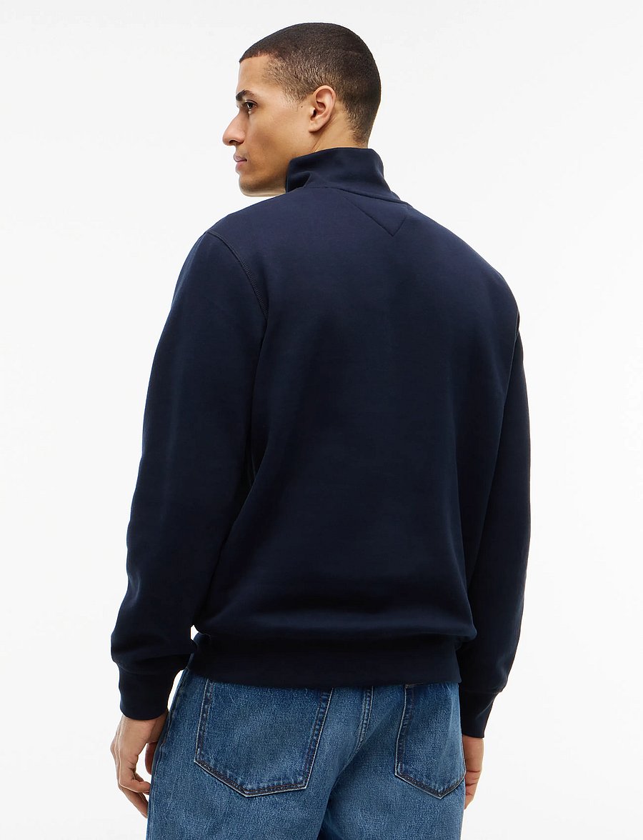 Tommy Hilfiger - ESSENTIAL FLEECE 1/4 ZIP - pullover mit halbem reißverschluss - navy blue - 3