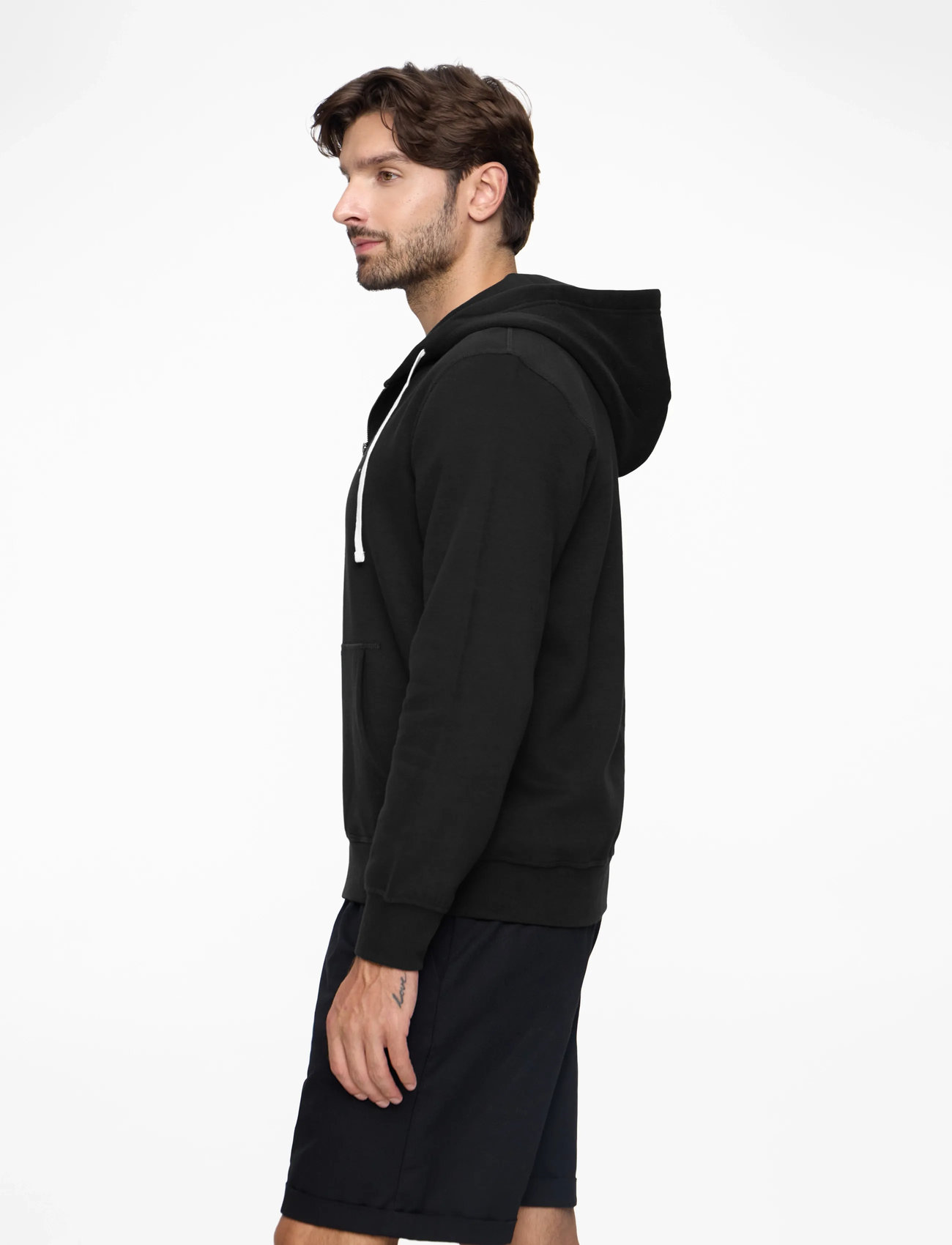 Tommy Hilfiger - ESSENTIAL FLEECE ZIP THROUGH - kapuzenpullover - black - 3