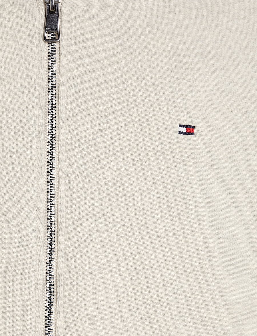 Tommy Hilfiger - ESSENTIAL FLEECE ZIP THROUGH - heathered oatmilk - 5