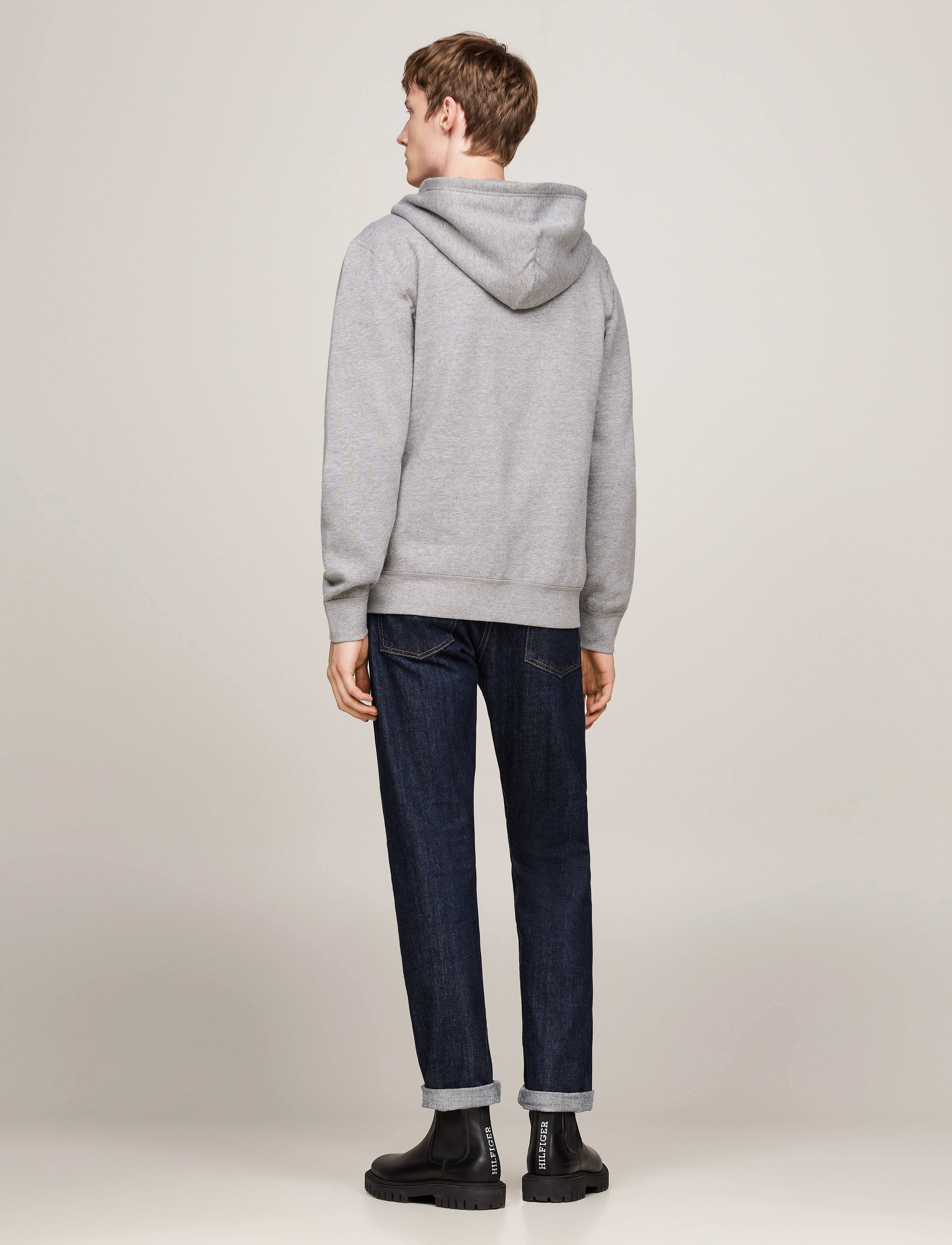 Tommy Hilfiger - ESSENTIAL FLEECE ZIP THROUGH - medium grey heather - 5