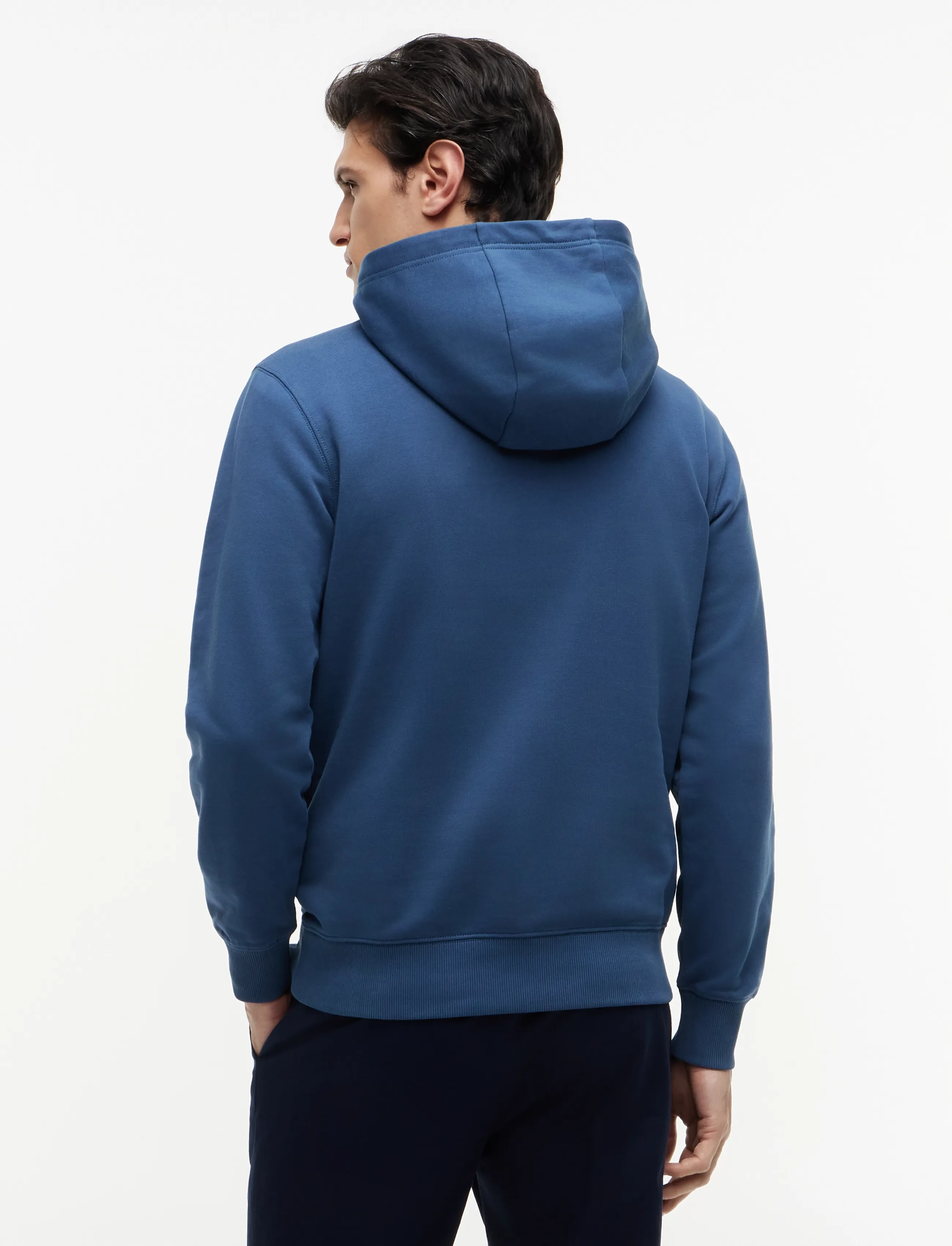 Tommy Hilfiger - ESSENTIAL TERRY HOODY - hættetrøjer - aegean sea - 3