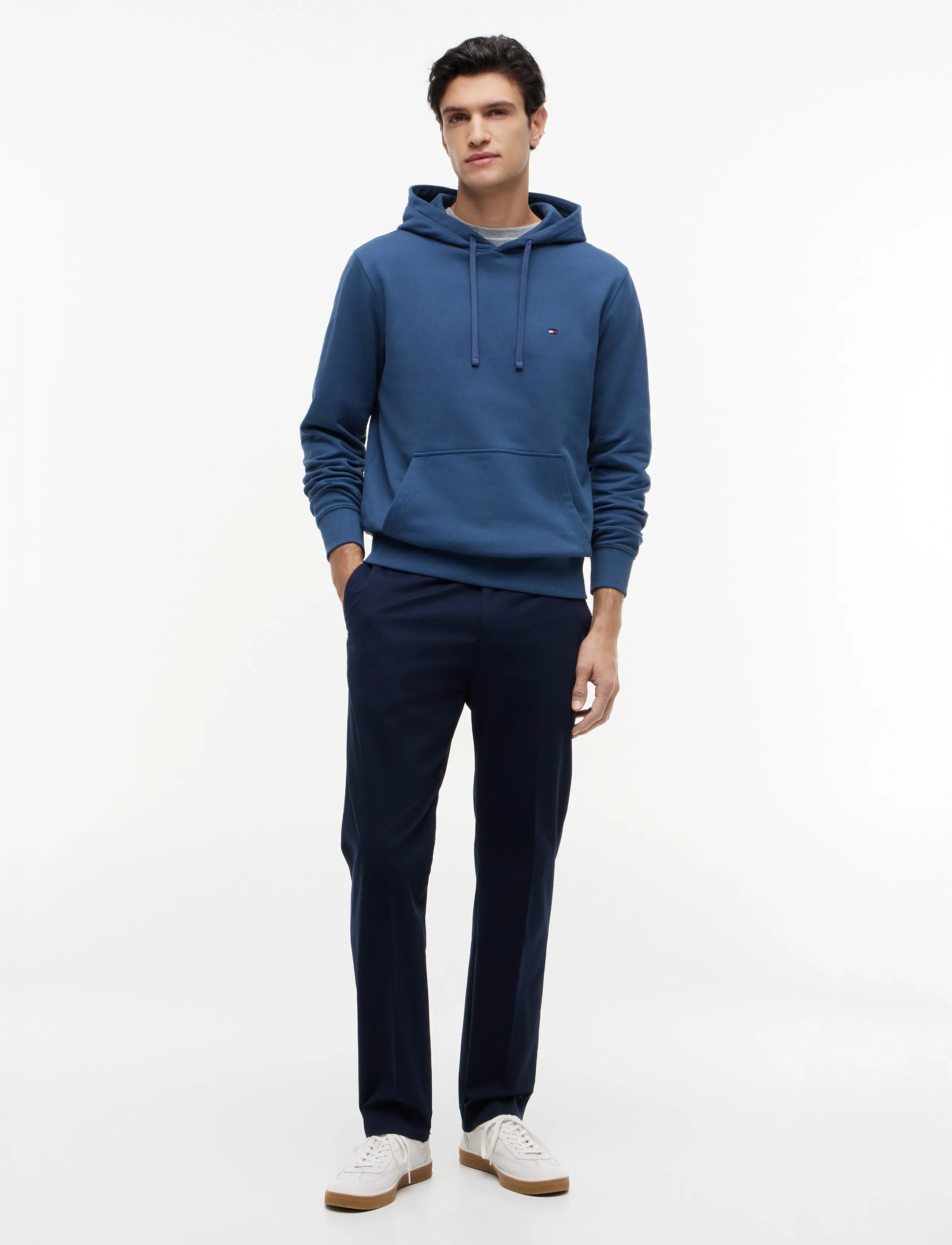 Tommy Hilfiger - ESSENTIAL TERRY HOODY - hættetrøjer - aegean sea - 5