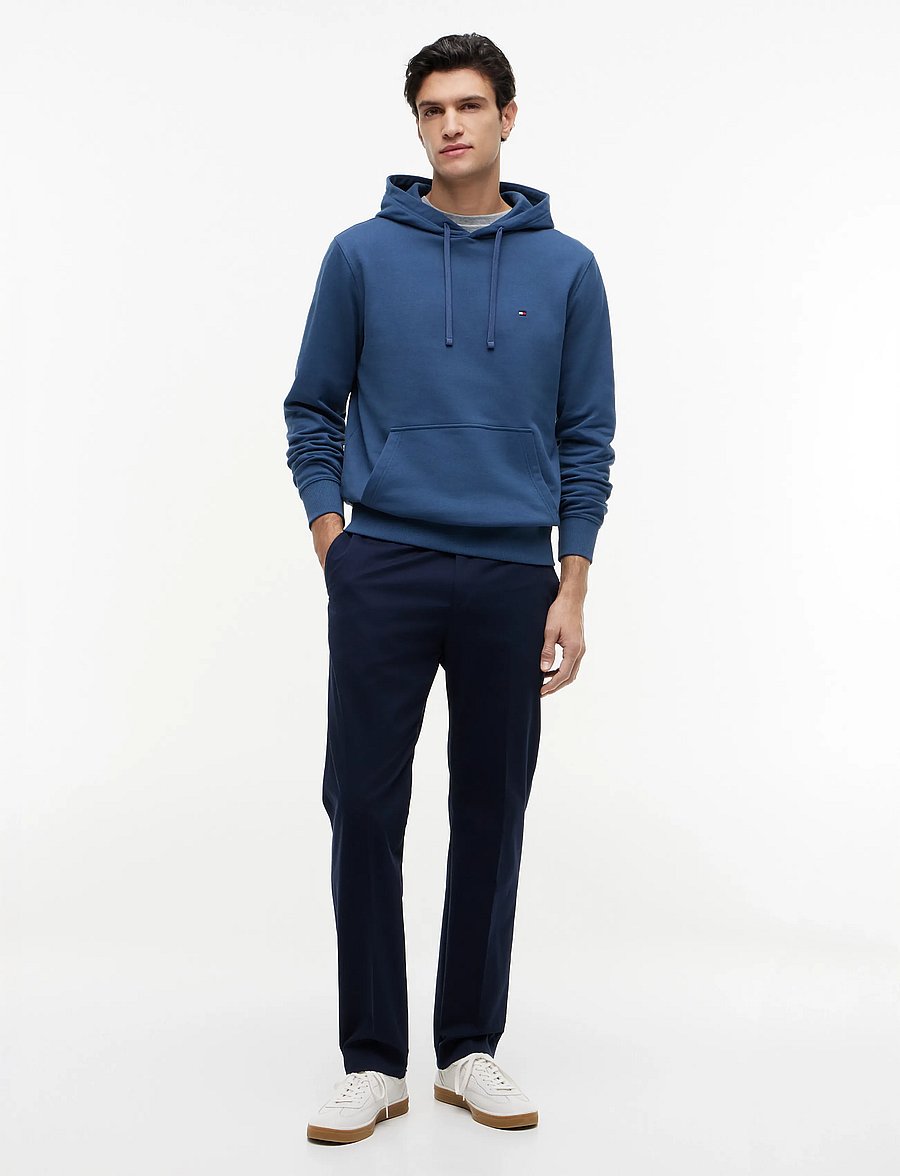 Tommy Hilfiger - ESSENTIAL TERRY HOODY - hættetrøjer - aegean sea - 5