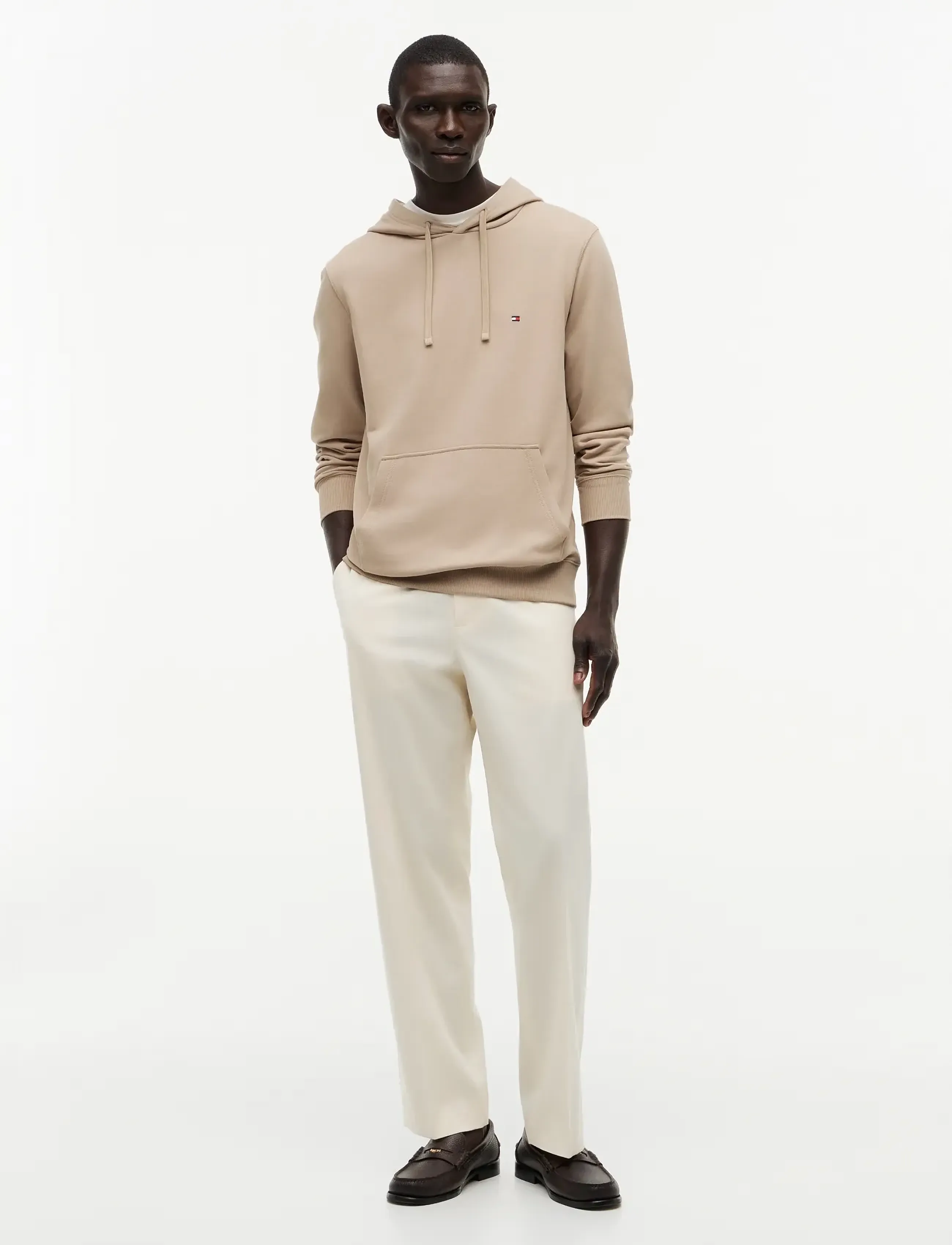 Tommy Hilfiger - ESSENTIAL TERRY HOODY - hoodies - batique khaki - 4