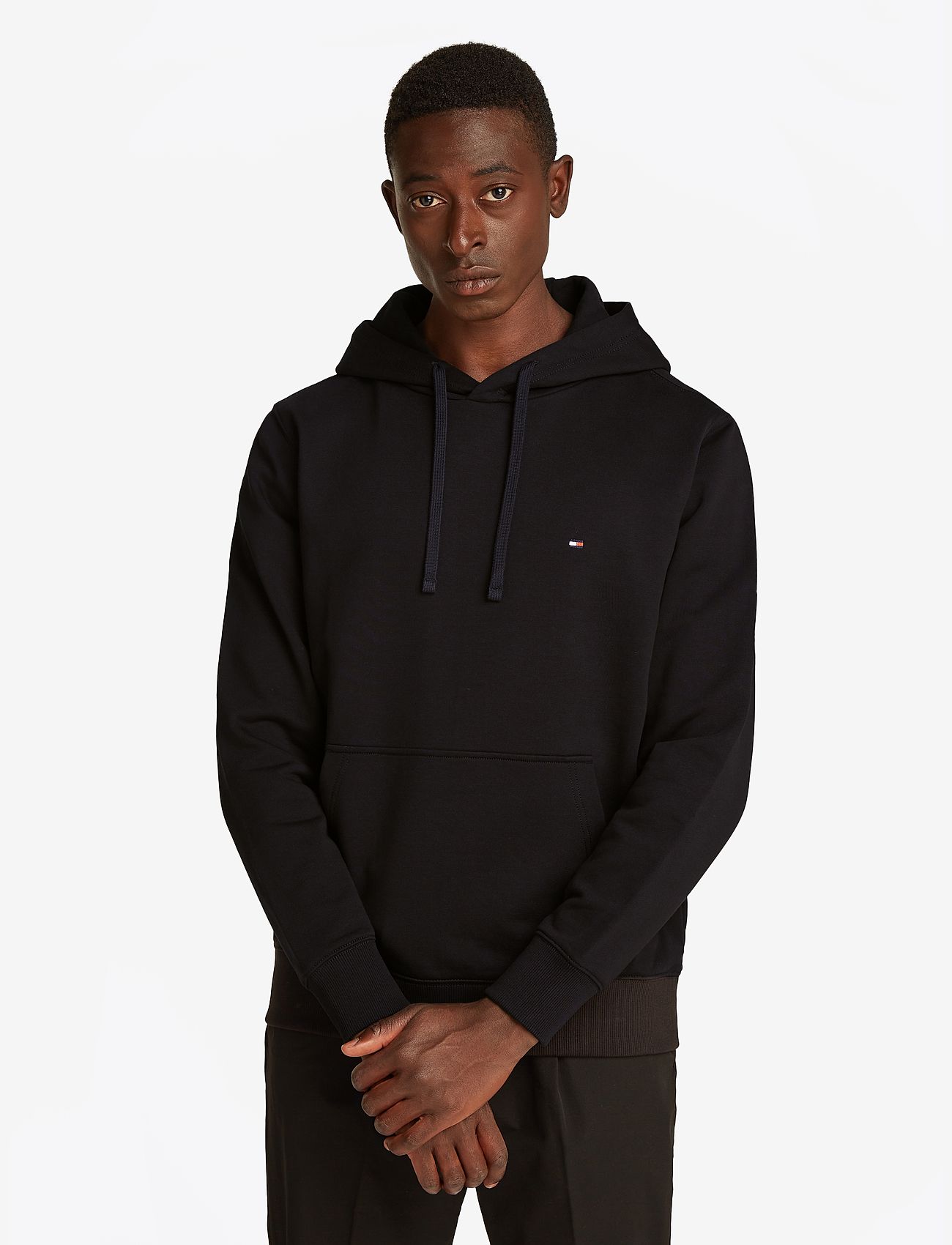 Tommy Hilfiger - ESSENTIAL TERRY HOODY - hoodies - black - 0