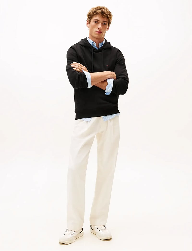 Tommy Hilfiger - ESSENTIAL TERRY HOODY - hoodies - black - 5