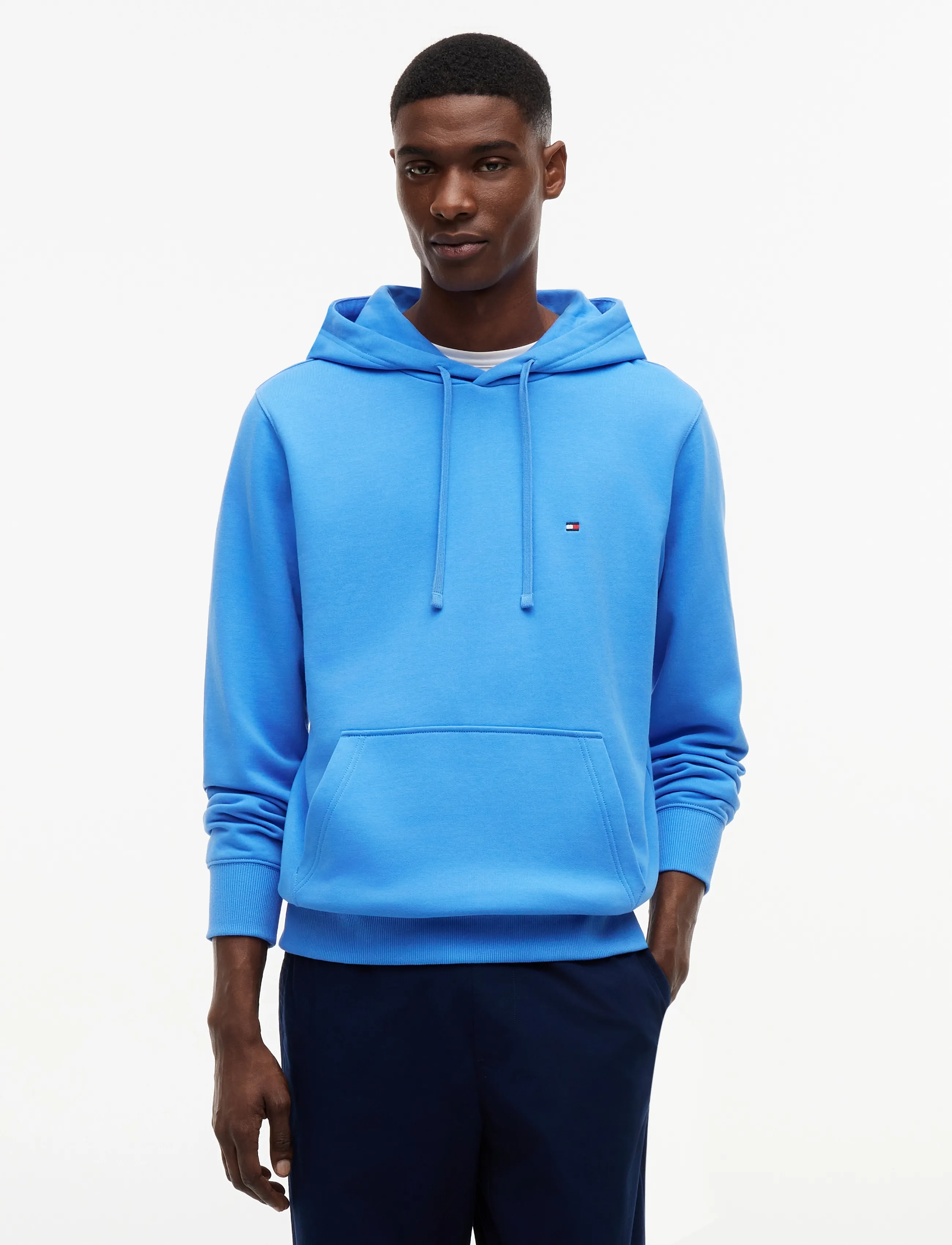 Tommy Hilfiger ESSENTIAL TERRY HOODY - Kapuzenpullover - BLUE SPELL / blue
